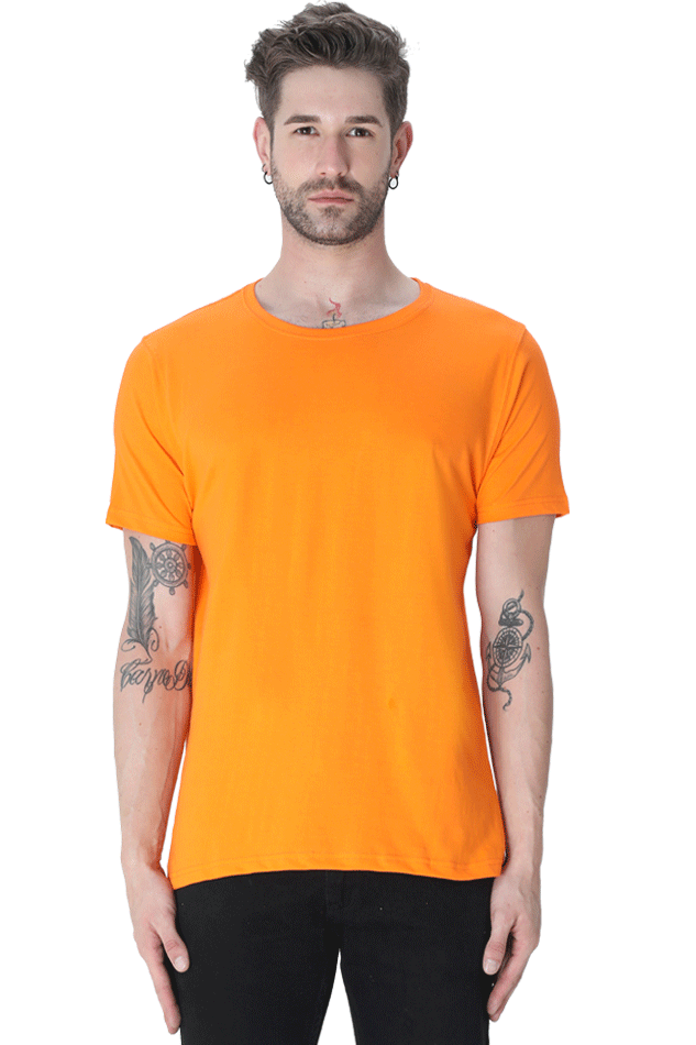 Male Round Neck Half Sleeve Classic