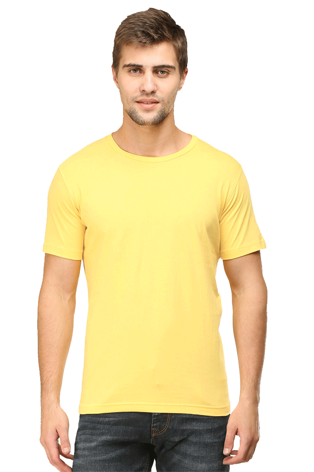 Male Round Neck Half Sleeve Classic