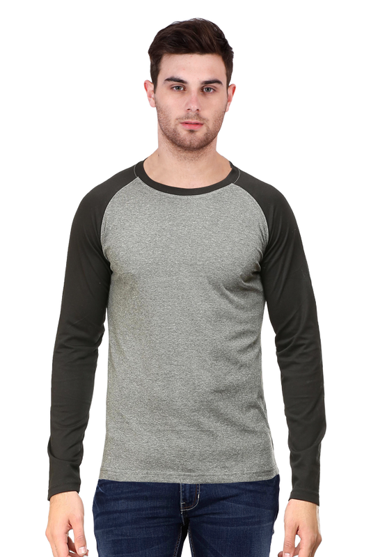 Male Raglan Full Sleeve Black
