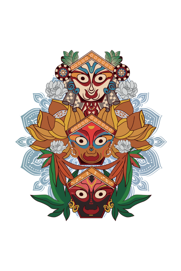 Round Neck Jagannathji