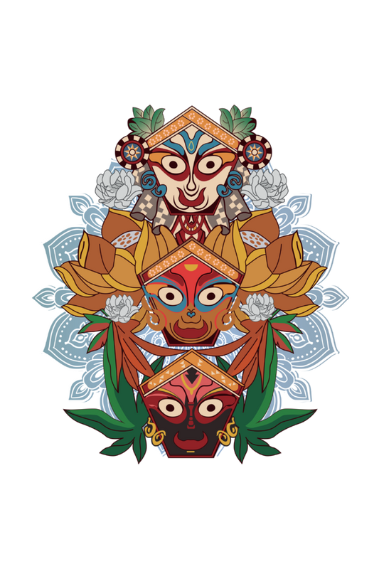 Round Neck Jagannathji