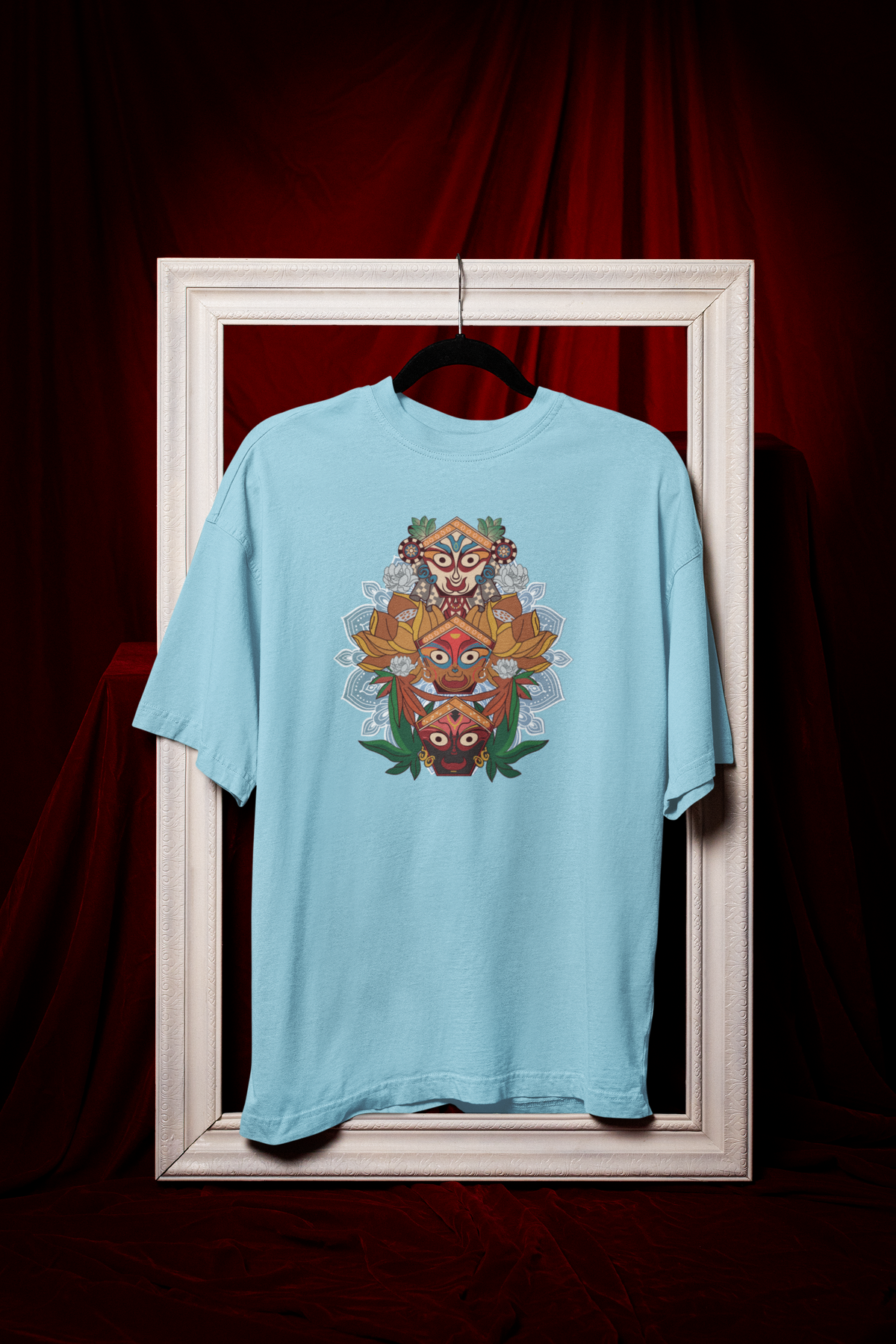 Shri Jagganathji Unisex Terry Oversized Tee