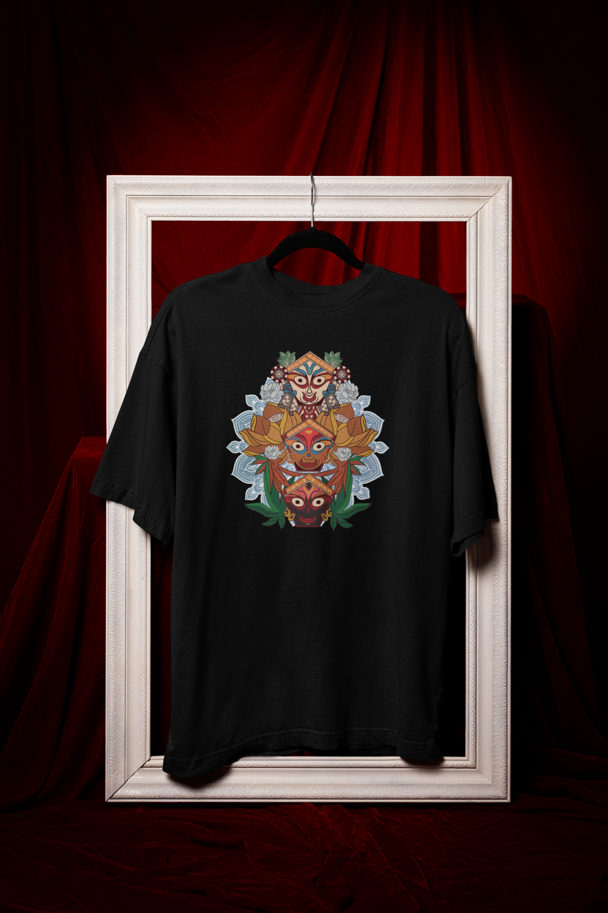 Shri Jagganathji Unisex Terry Oversized Tee