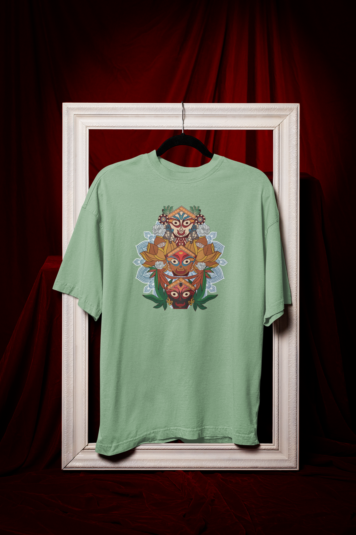Shri Jagganathji Unisex Terry Oversized Tee