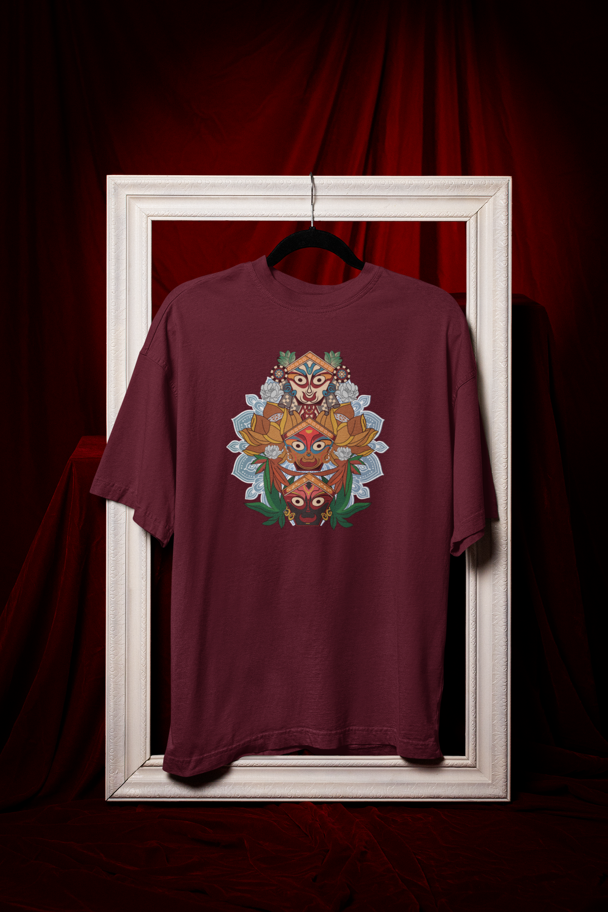 Shri Jagganathji Unisex Terry Oversized Tee