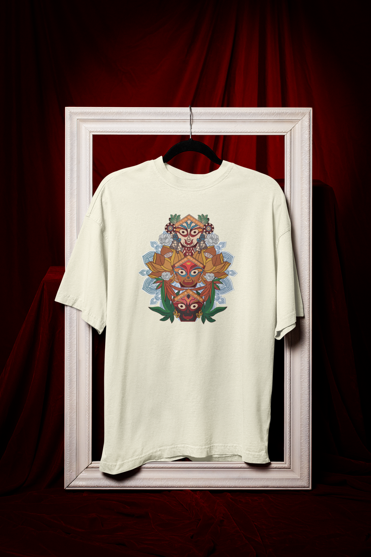 Shri Jagganathji Unisex Terry Oversized Tee