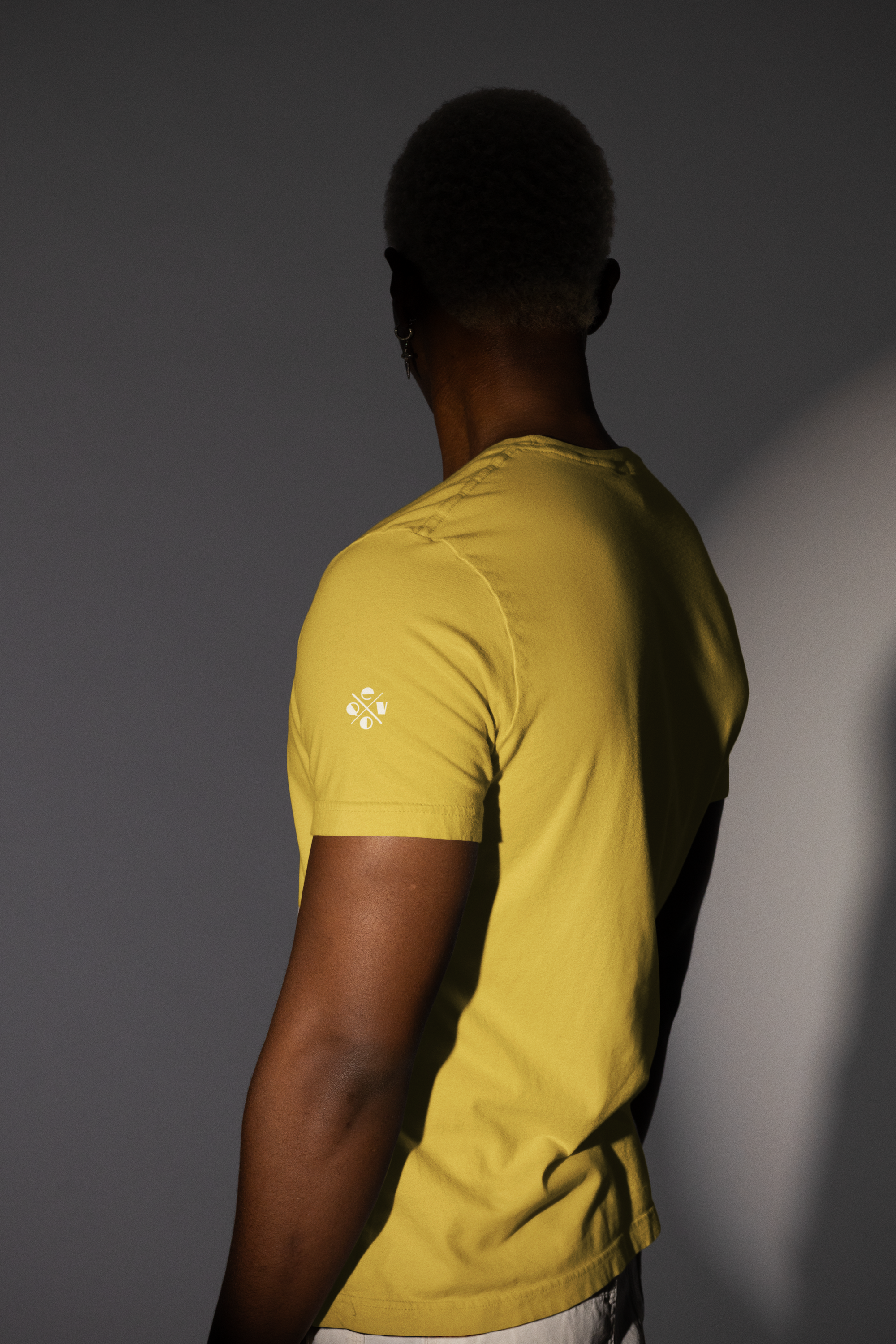 Yellow Shades Plain Unisex Classic Crew T-Shirt
