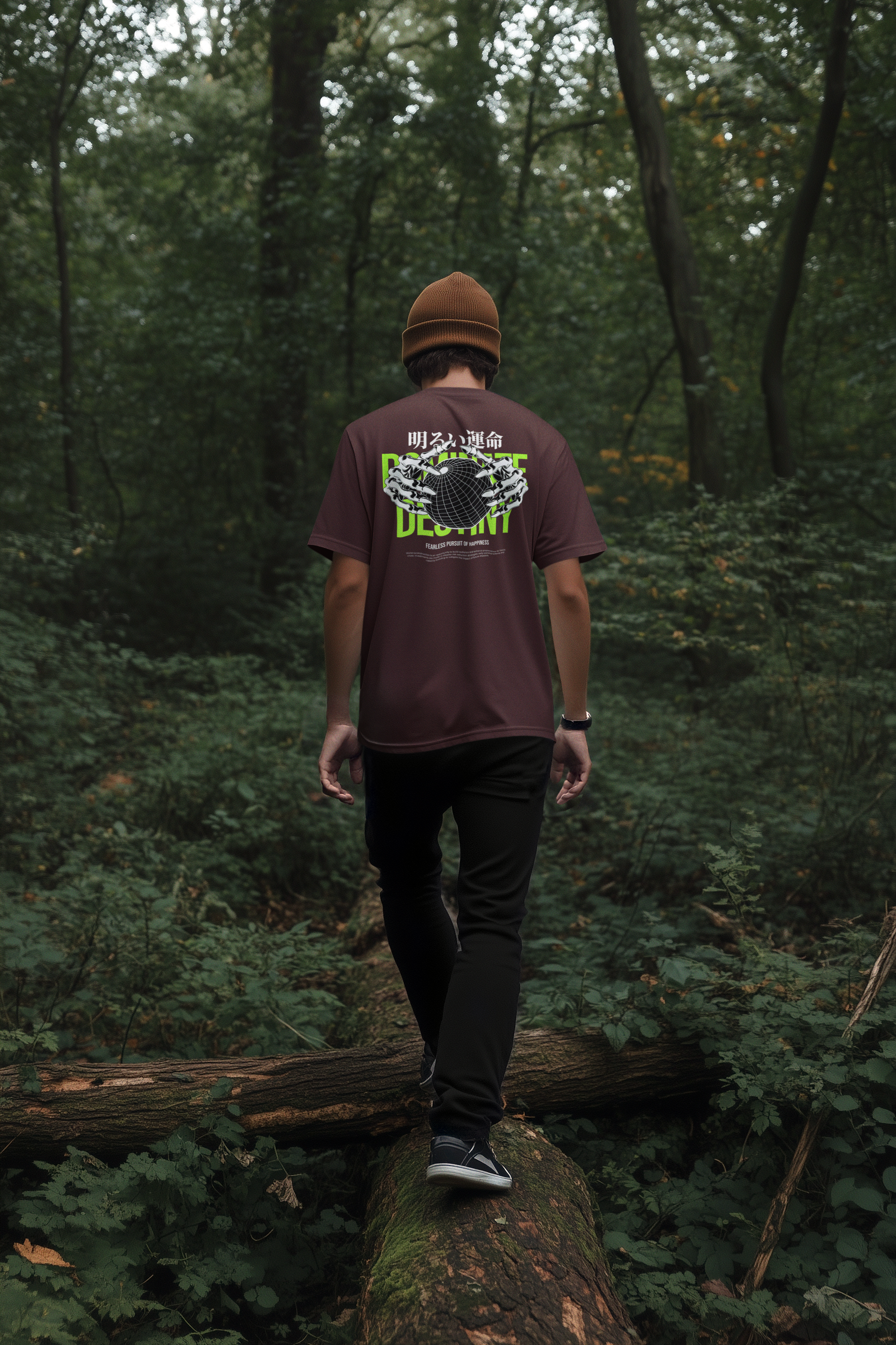 Fearless Unisex Terry Oversized Tee