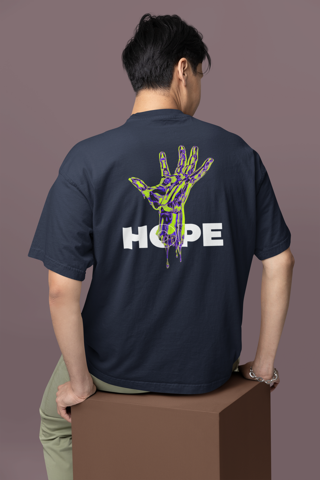 Hope Unisex Terry Oversized Tee