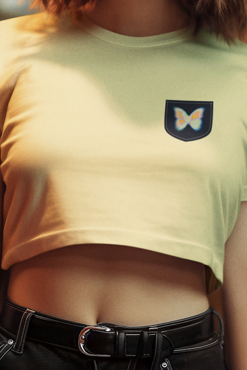 Butterfly Crop Top