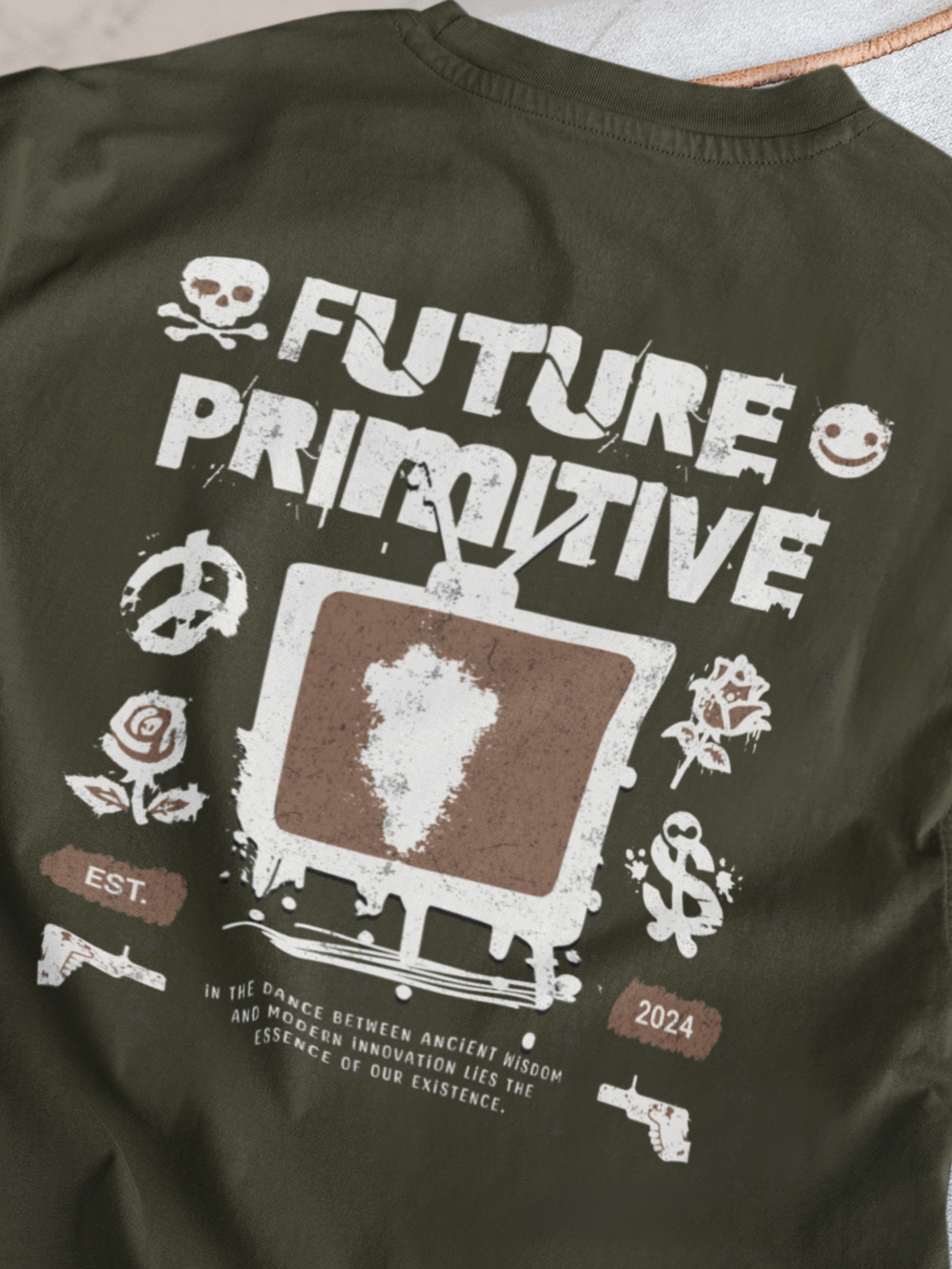 Future Primitive Unisex Terry Oversized