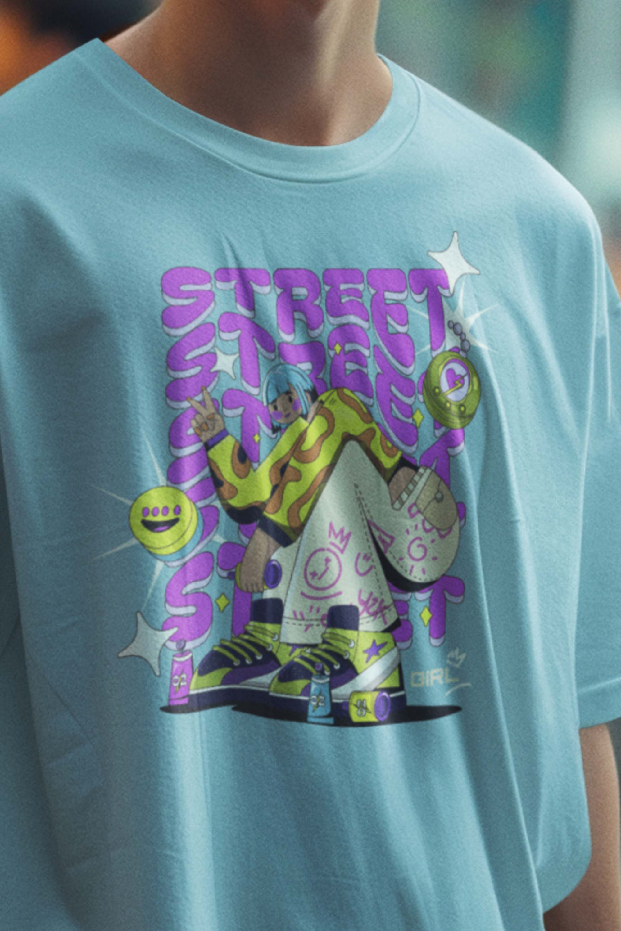 Street Street Unisex Oversized Classic T-Shirt