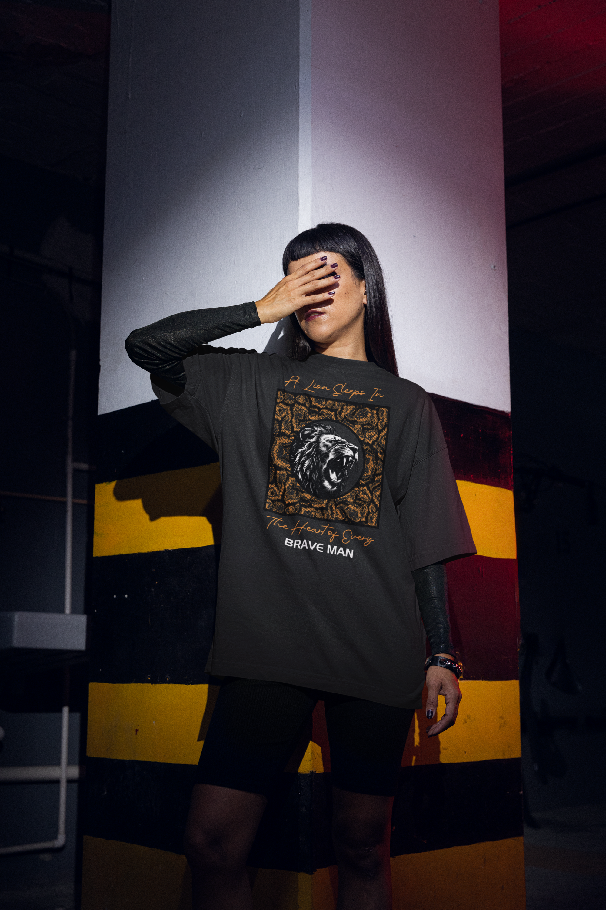 Brave Man Unisex Oversized Classic T-Shirt