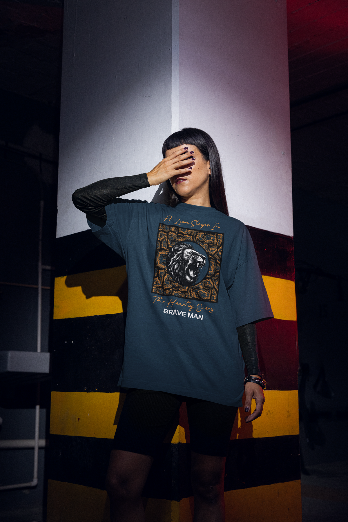 Brave Man Unisex Oversized Classic T-Shirt