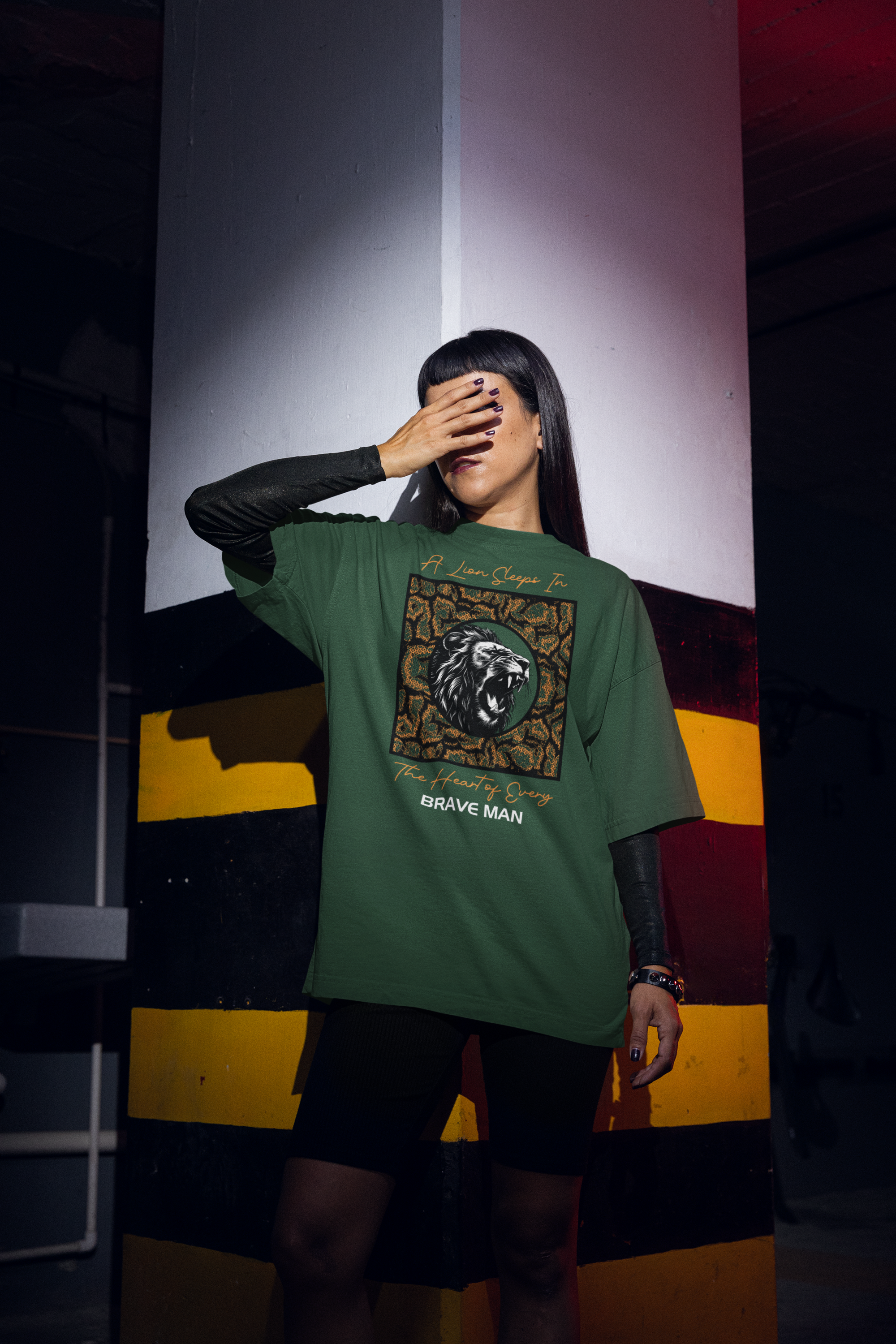 Brave Man Unisex Oversized Classic T-Shirt