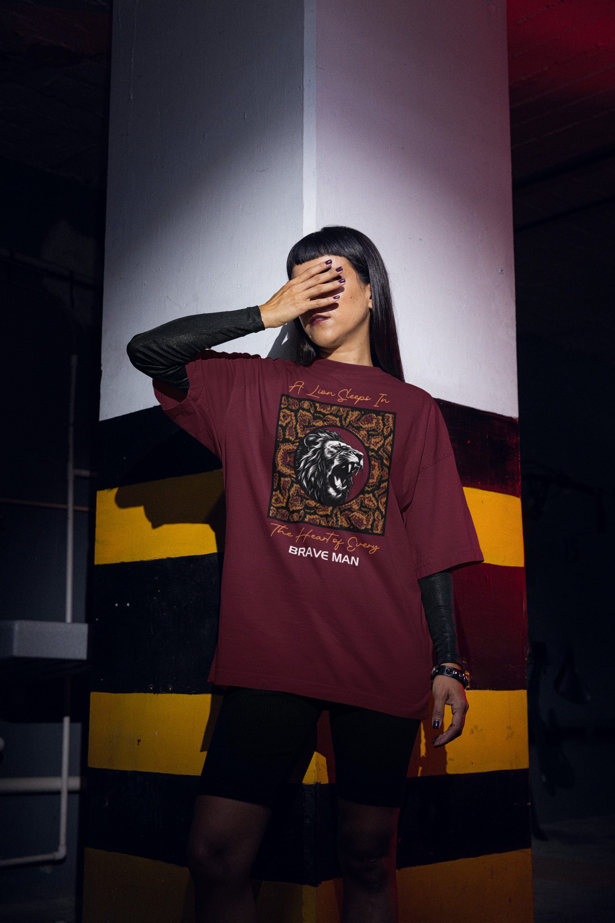 Brave Man Unisex Oversized Classic T-Shirt