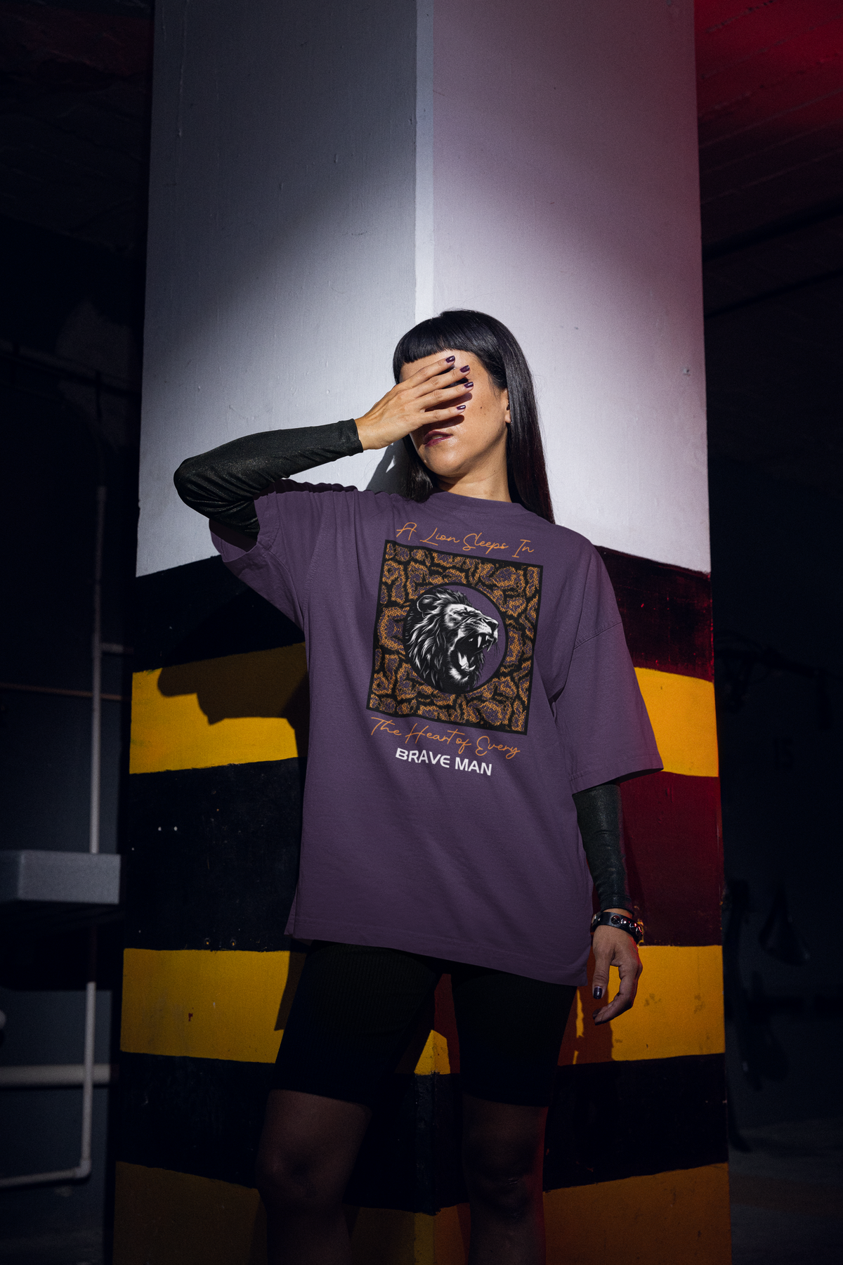Brave Man Unisex Oversized Classic T-Shirt