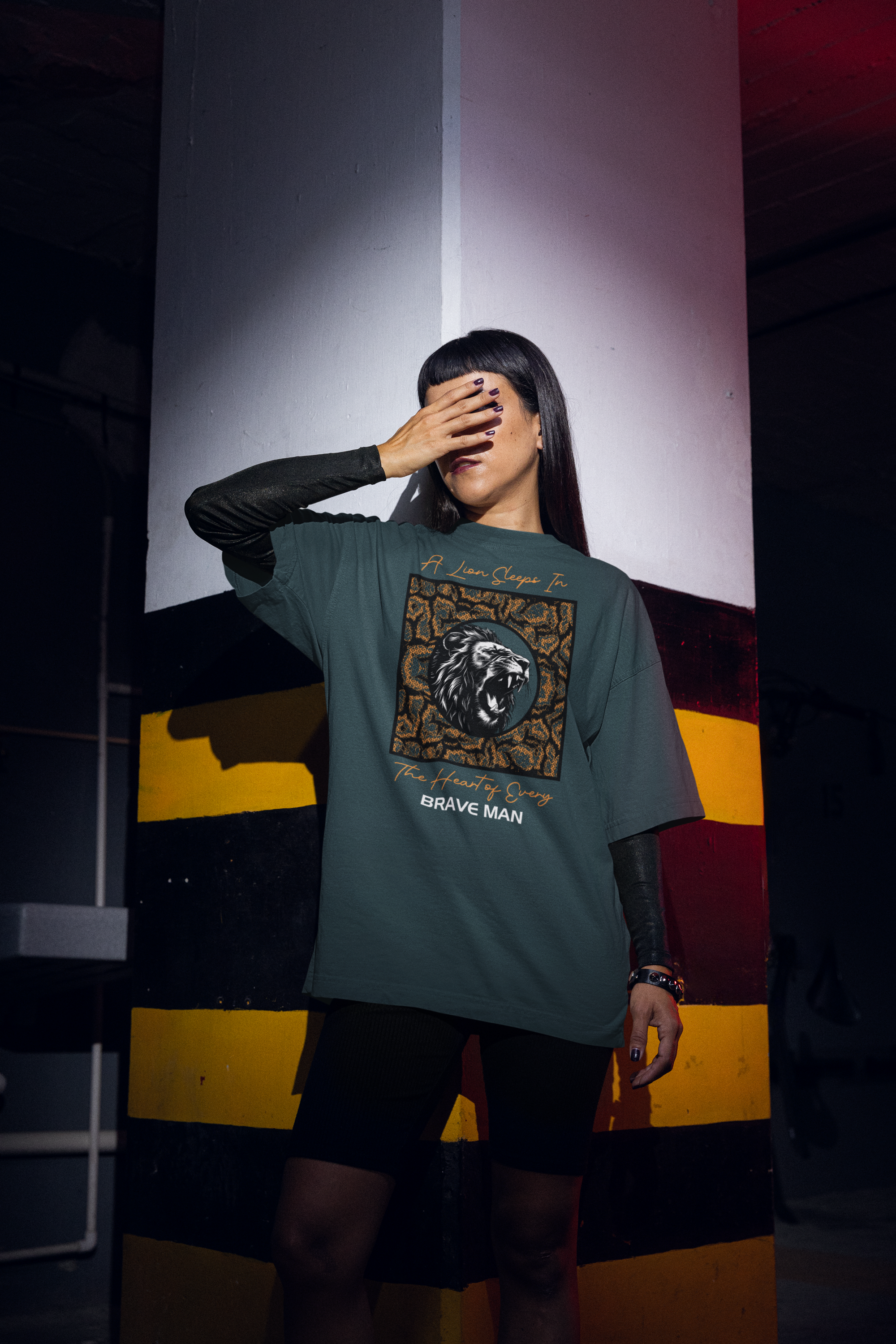 Brave Man Unisex Oversized Classic T-Shirt