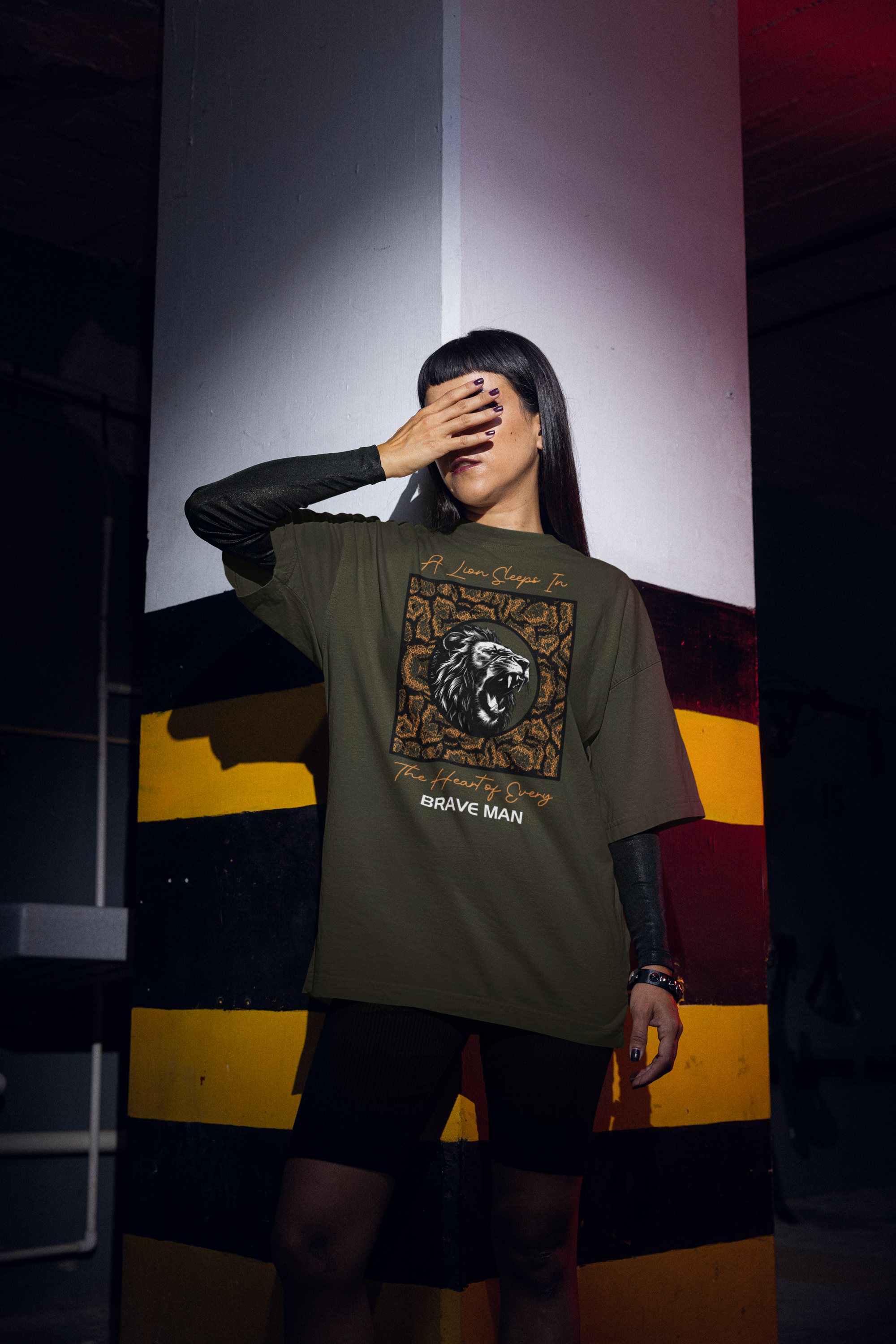 Brave Man Unisex Oversized Classic T-Shirt
