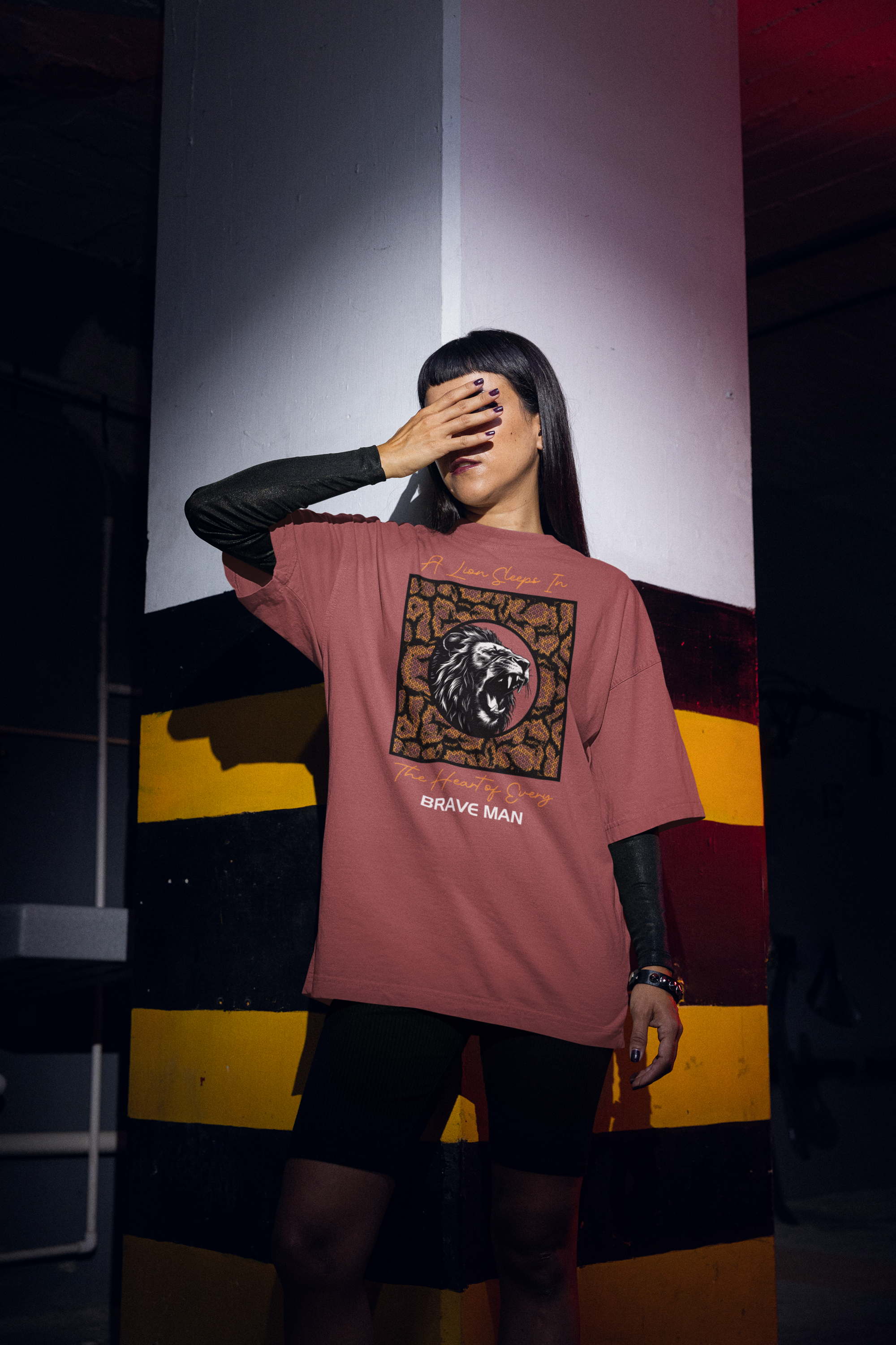 Brave Man Unisex Oversized Classic T-Shirt