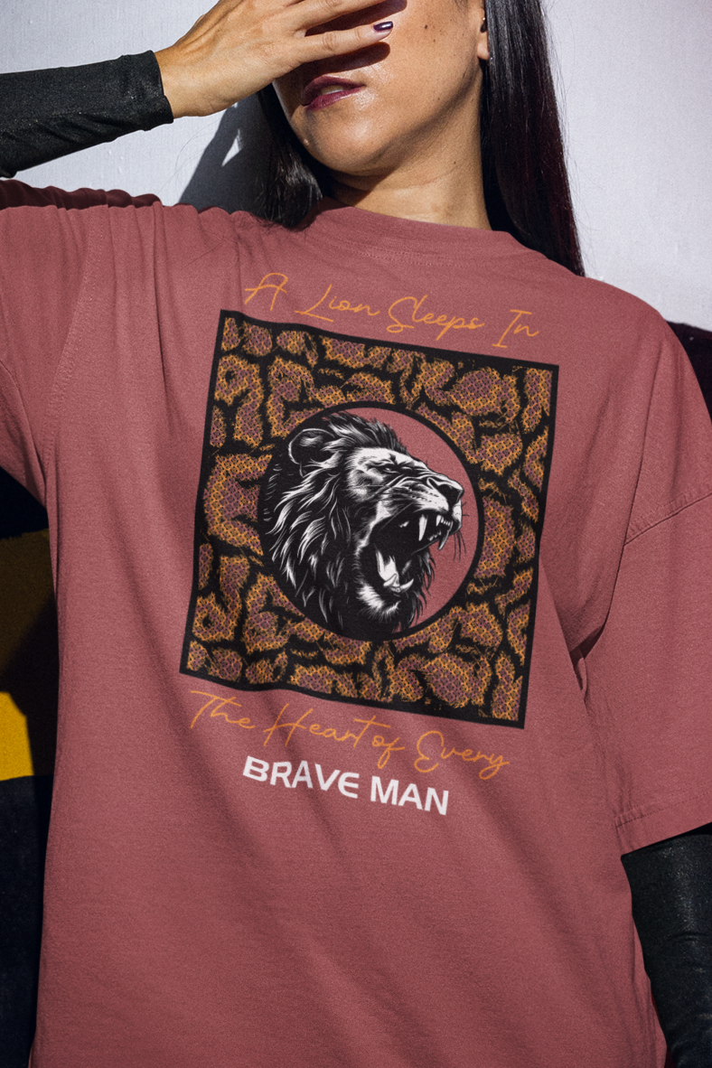 Brave Man Unisex Oversized Classic T-Shirt