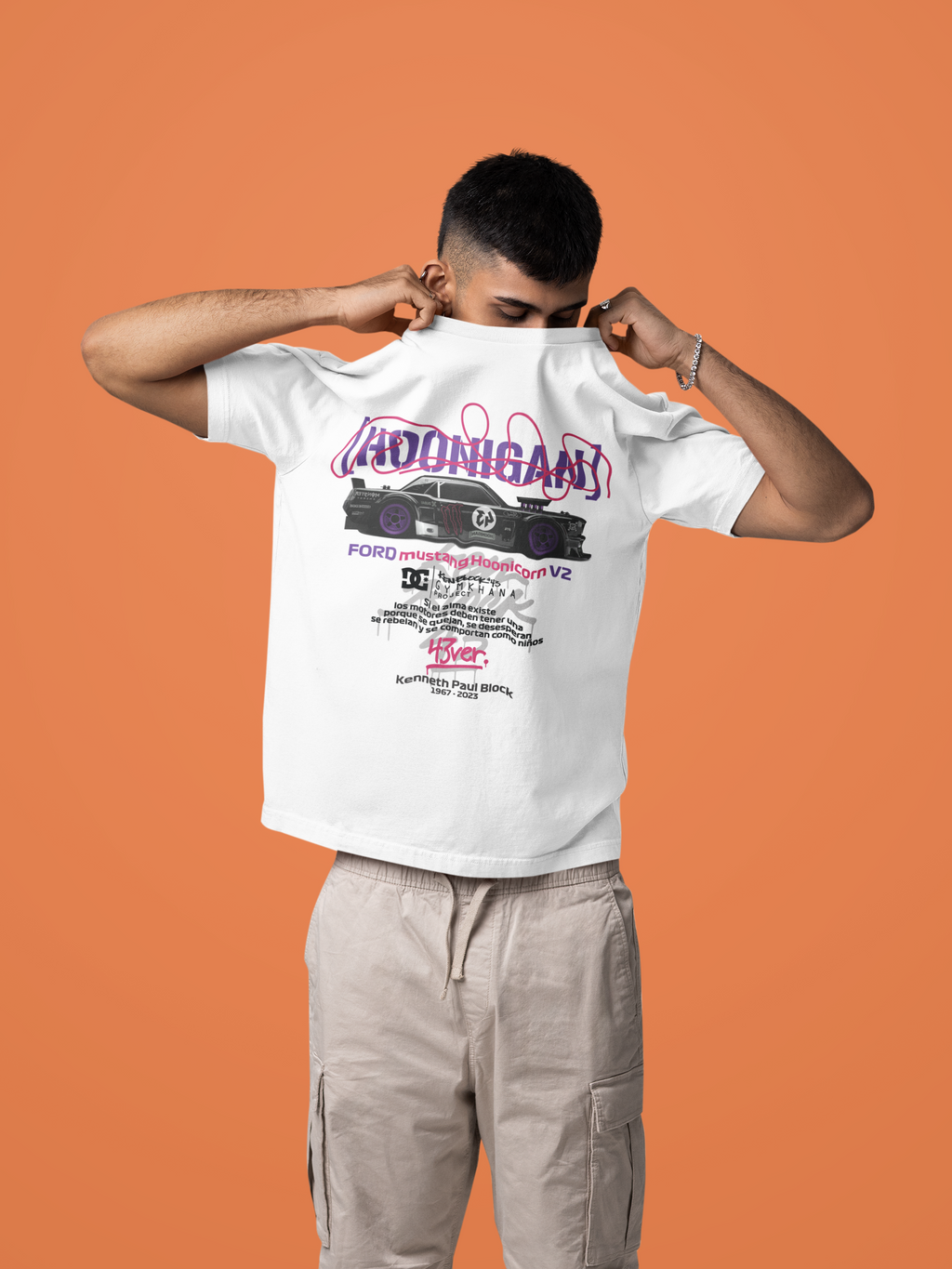 Ford Mustang V2 Unisex Terry Oversized Tee