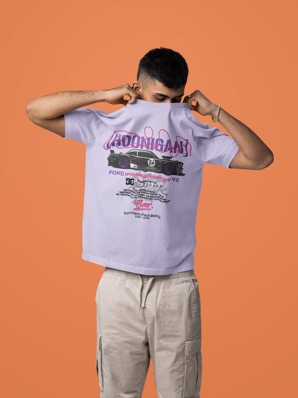 Ford Mustang V2 Unisex Terry Oversized Tee