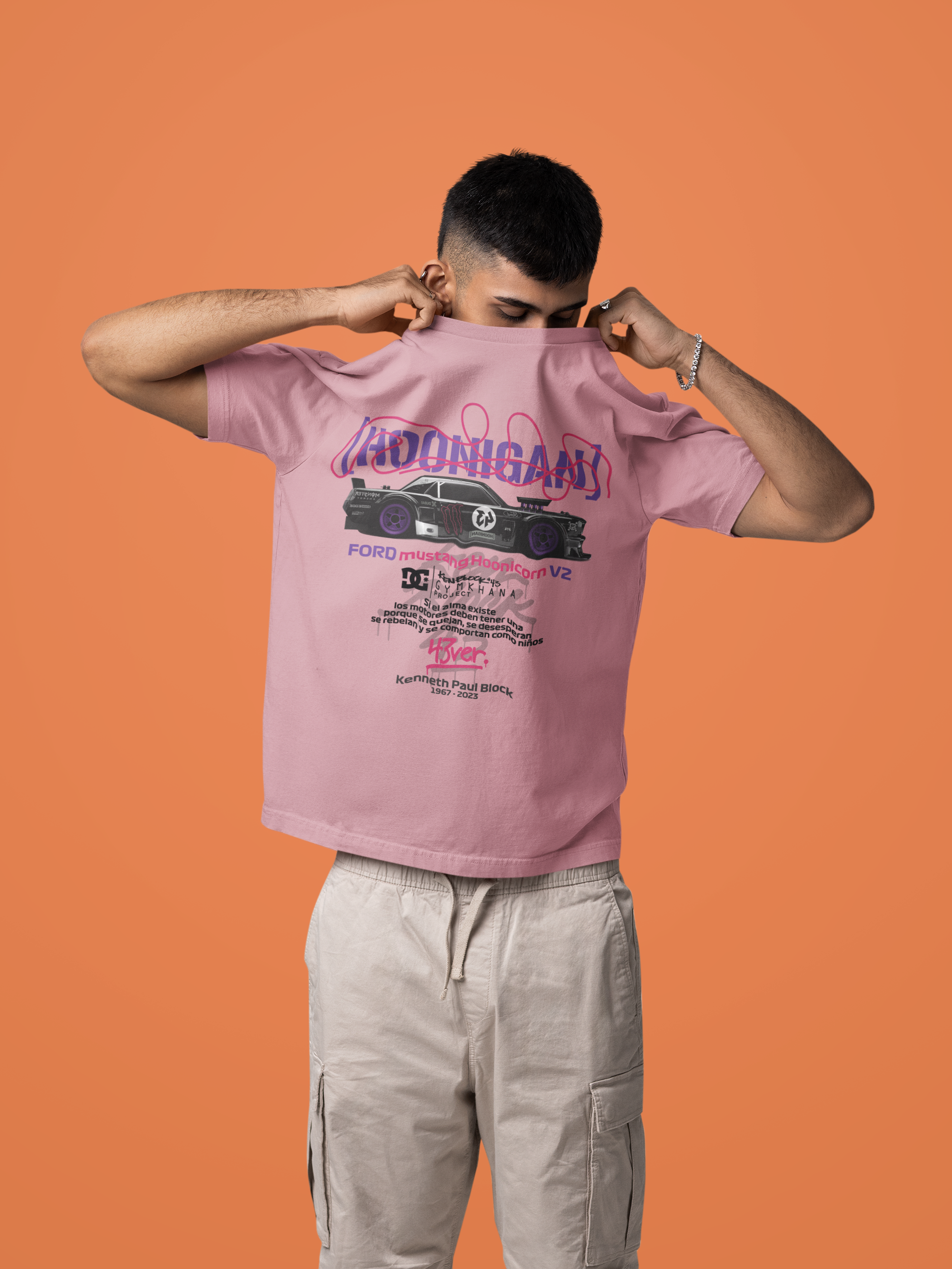 Ford Mustang V2 Unisex Terry Oversized Tee