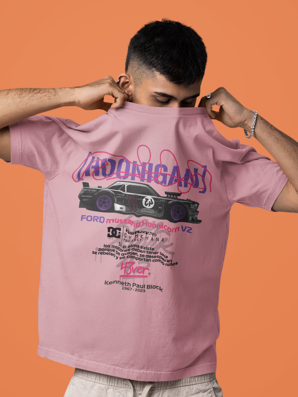 Ford Mustang V2 Unisex Terry Oversized Tee
