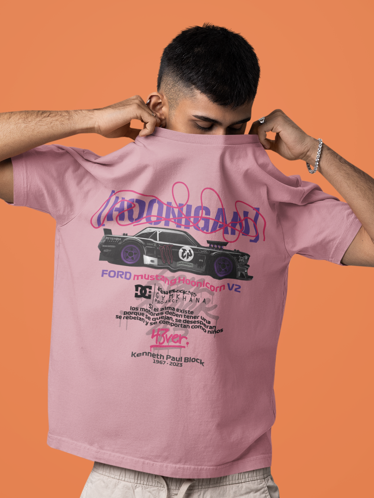 Ford Mustang V2 Unisex Terry Oversized Tee