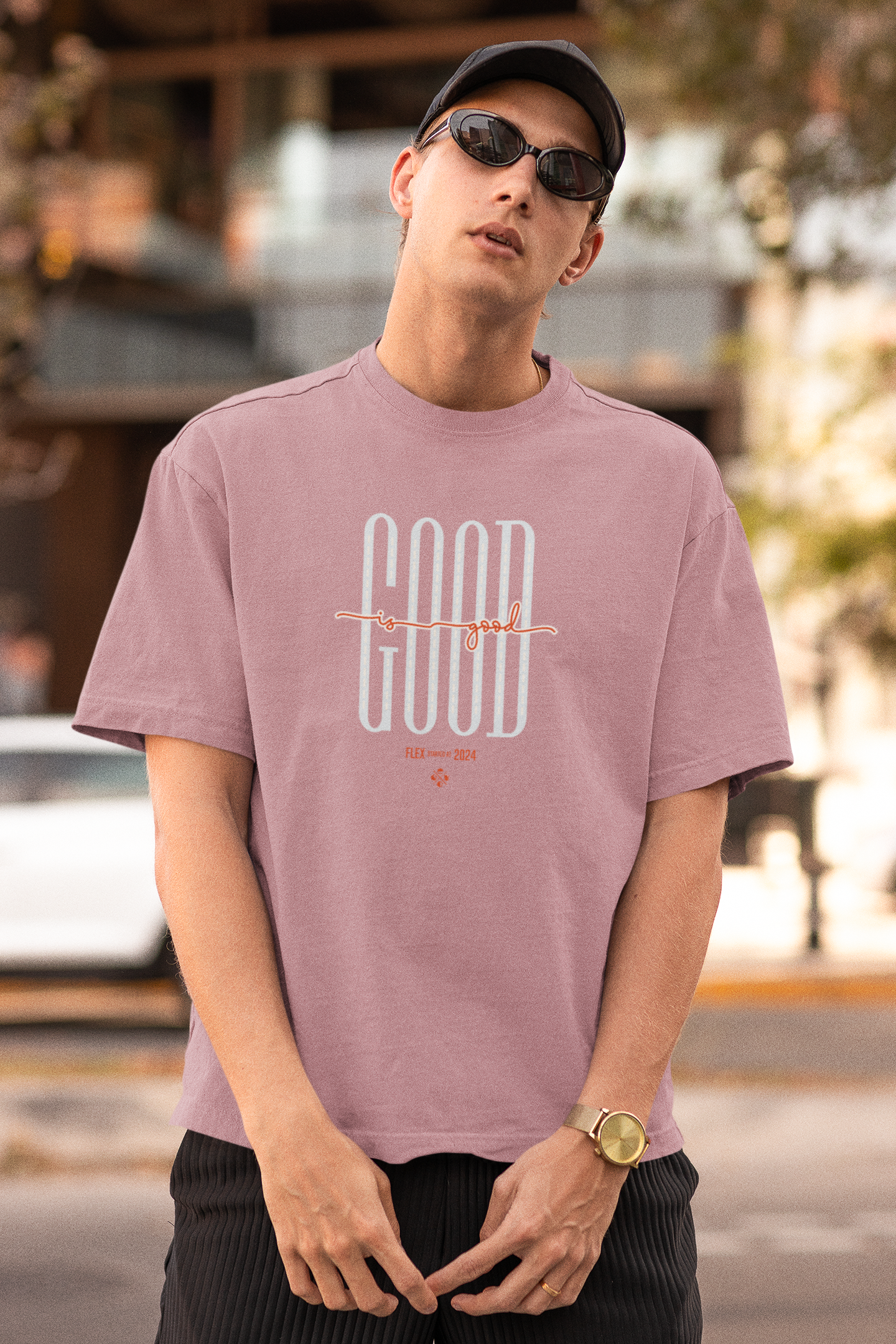 Good is Good Unisex Terry Oversized Tee