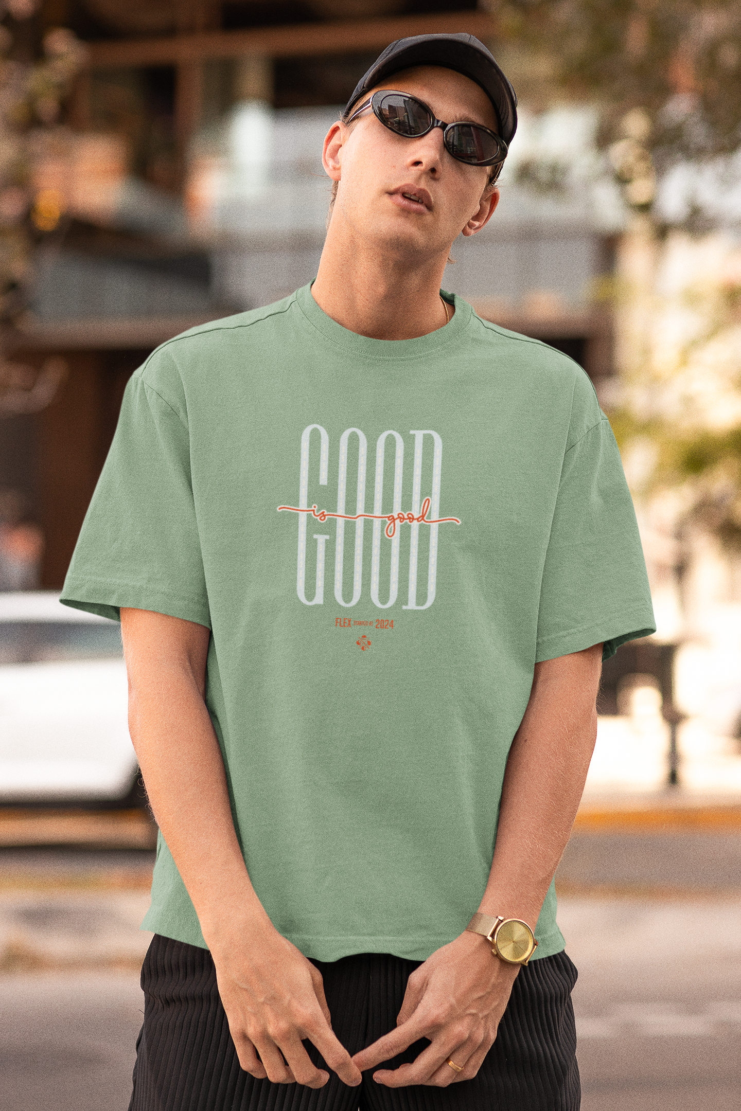 Good is Good Unisex Terry Oversized Tee