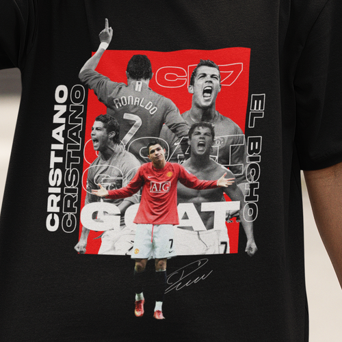 Cristiano Ronaldo Unisex Oversized Classic T-Shirt