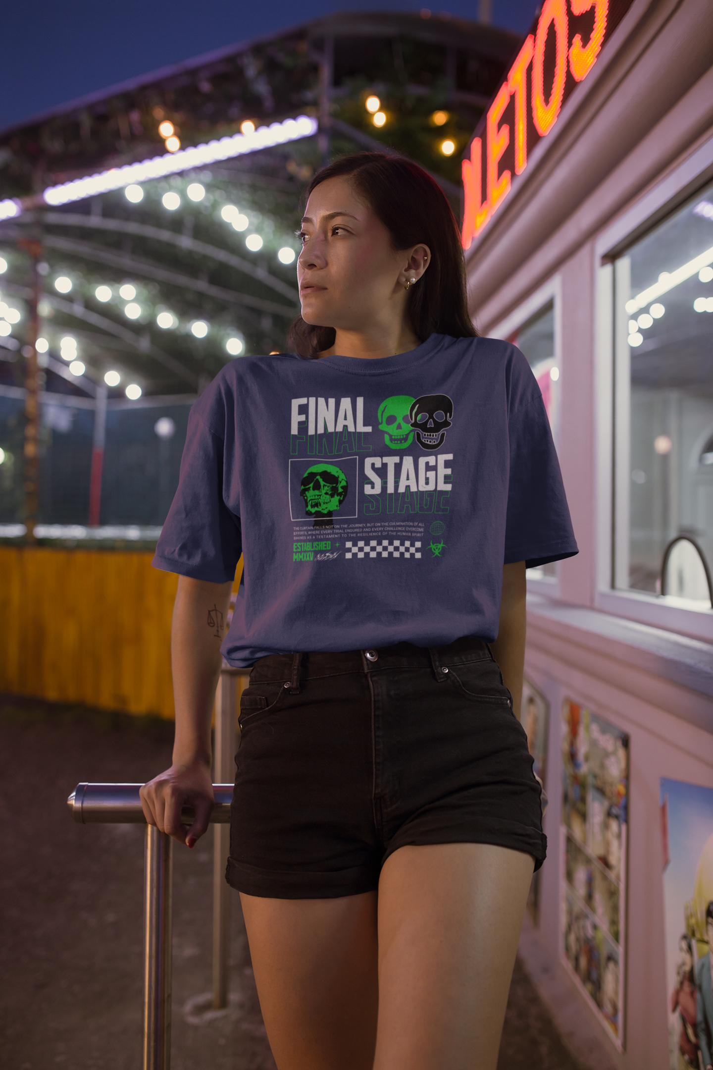 Final Stage Unisex Oversized Classic T-Shirt