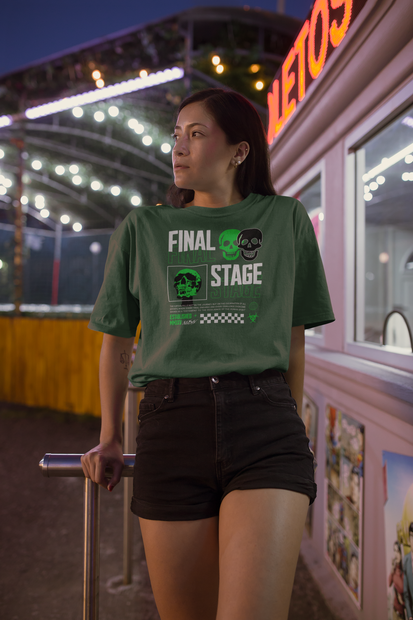 Final Stage Unisex Oversized Classic T-Shirt