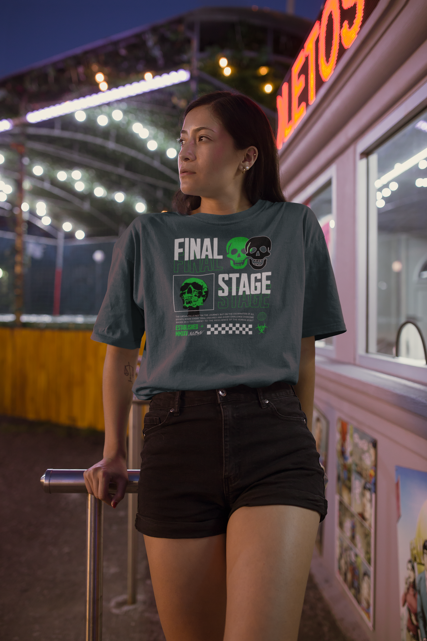 Final Stage Unisex Oversized Classic T-Shirt