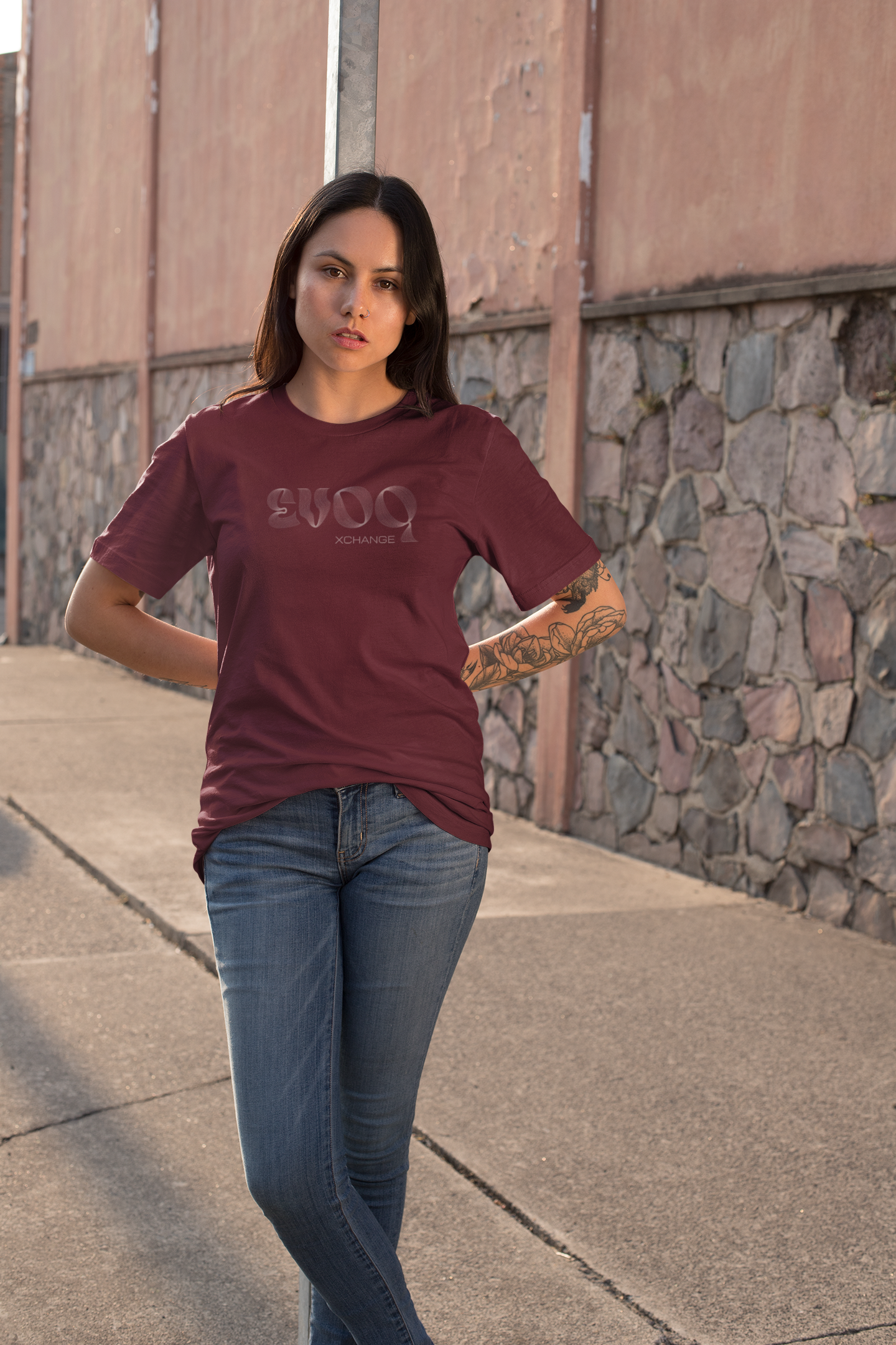 Yesss Evoq Unisex Oversized Classic T-Shirt