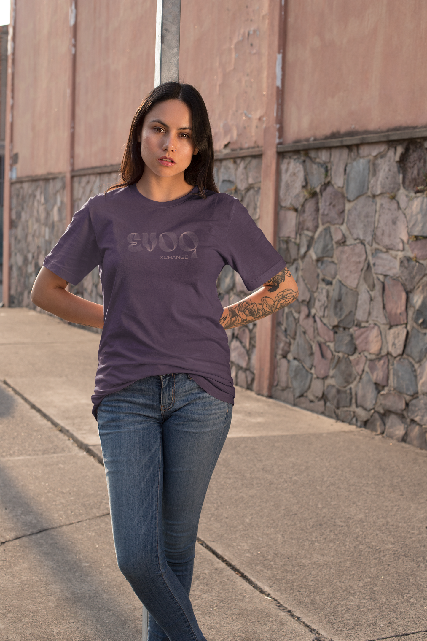 Yesss Evoq Unisex Oversized Classic T-Shirt