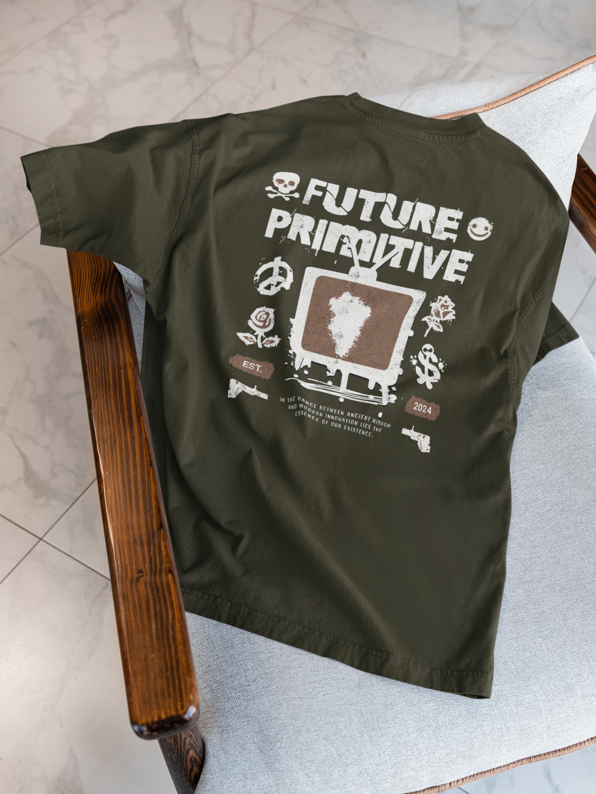 Future Primitive Unisex Terry Oversized