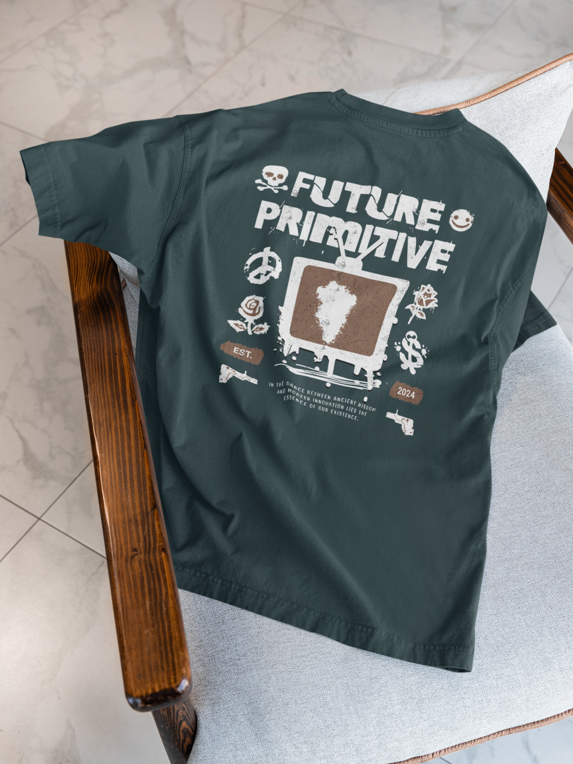 Future Primitive Unisex Terry Oversized