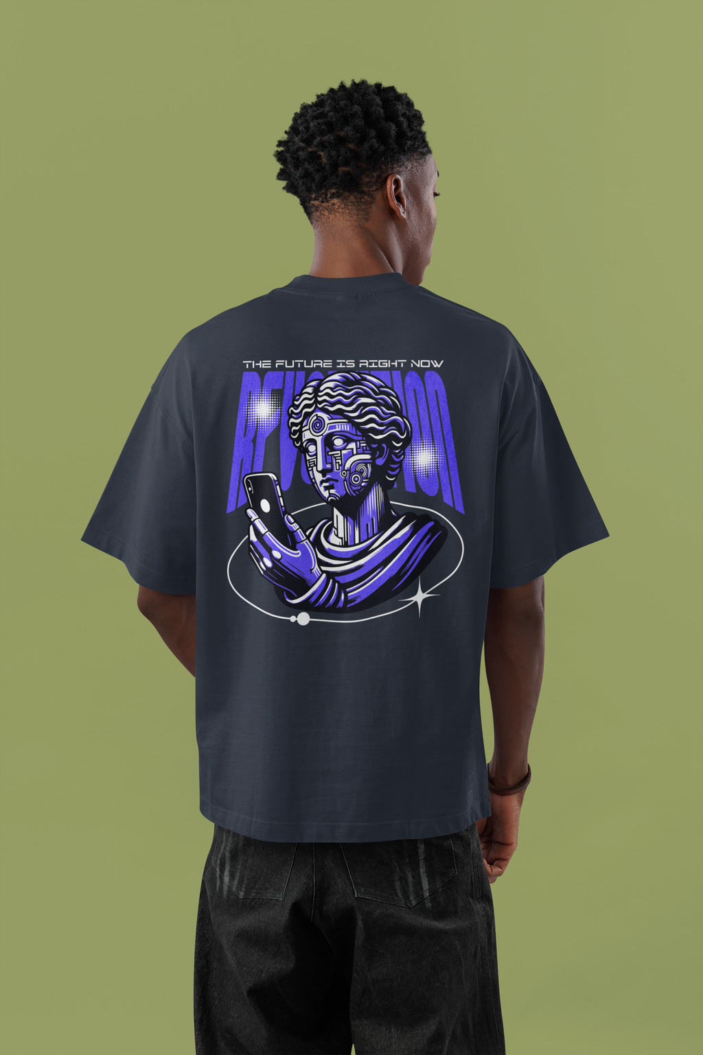 Revolution is now Unisex Terry Oversized