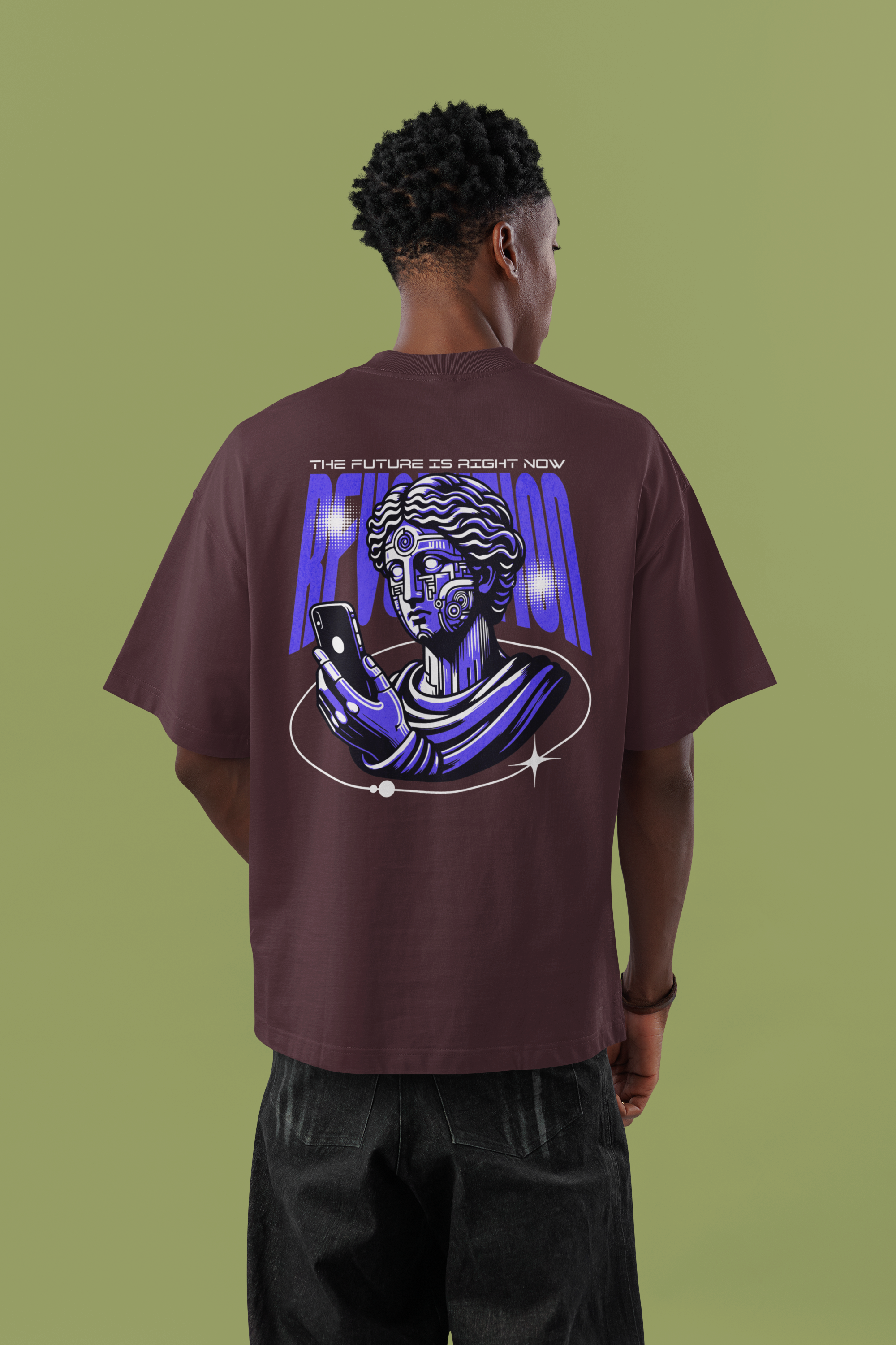 Revolution is now Unisex Terry Oversized