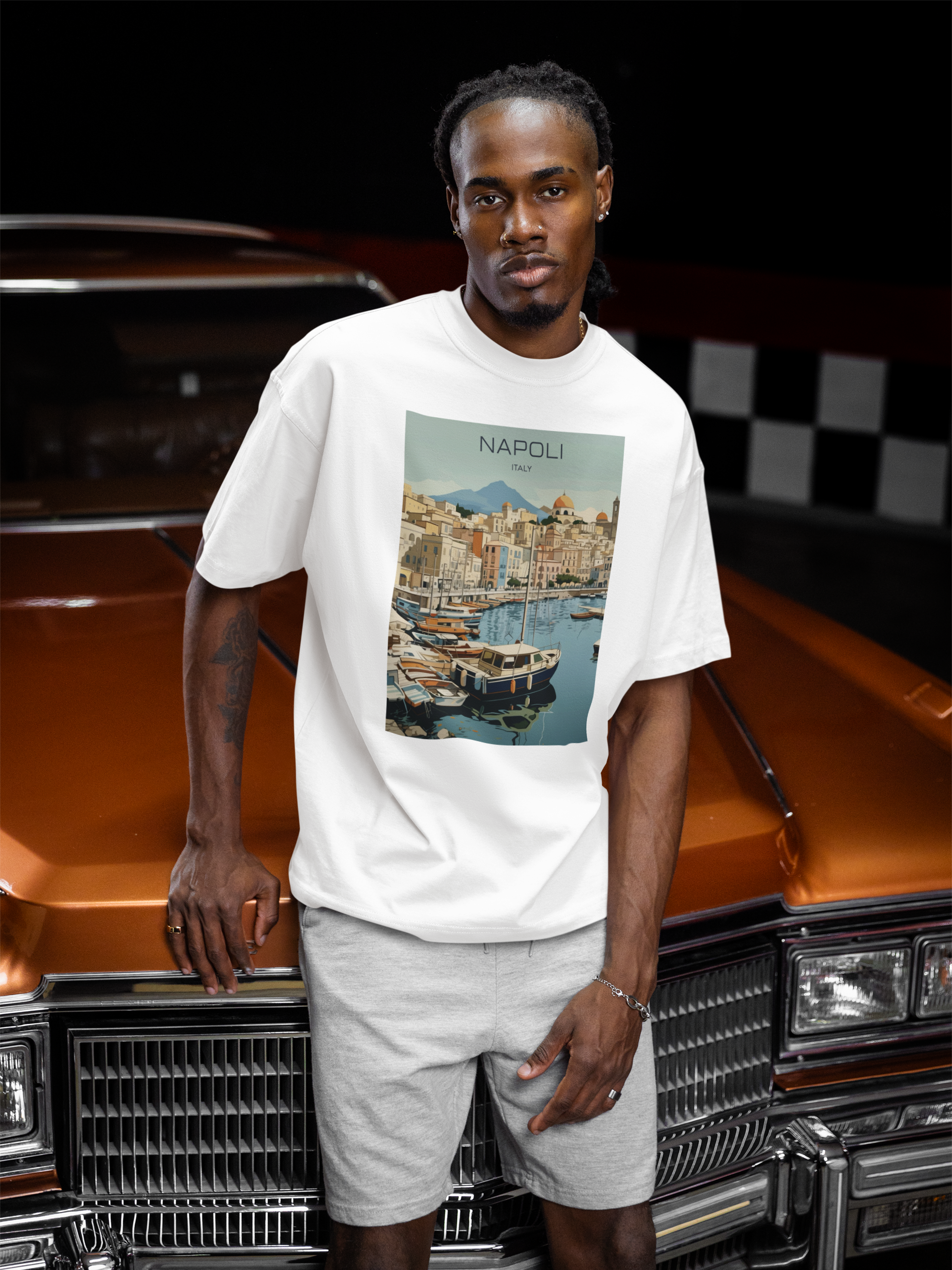 Napoli Unisex Terry Oversized Tee