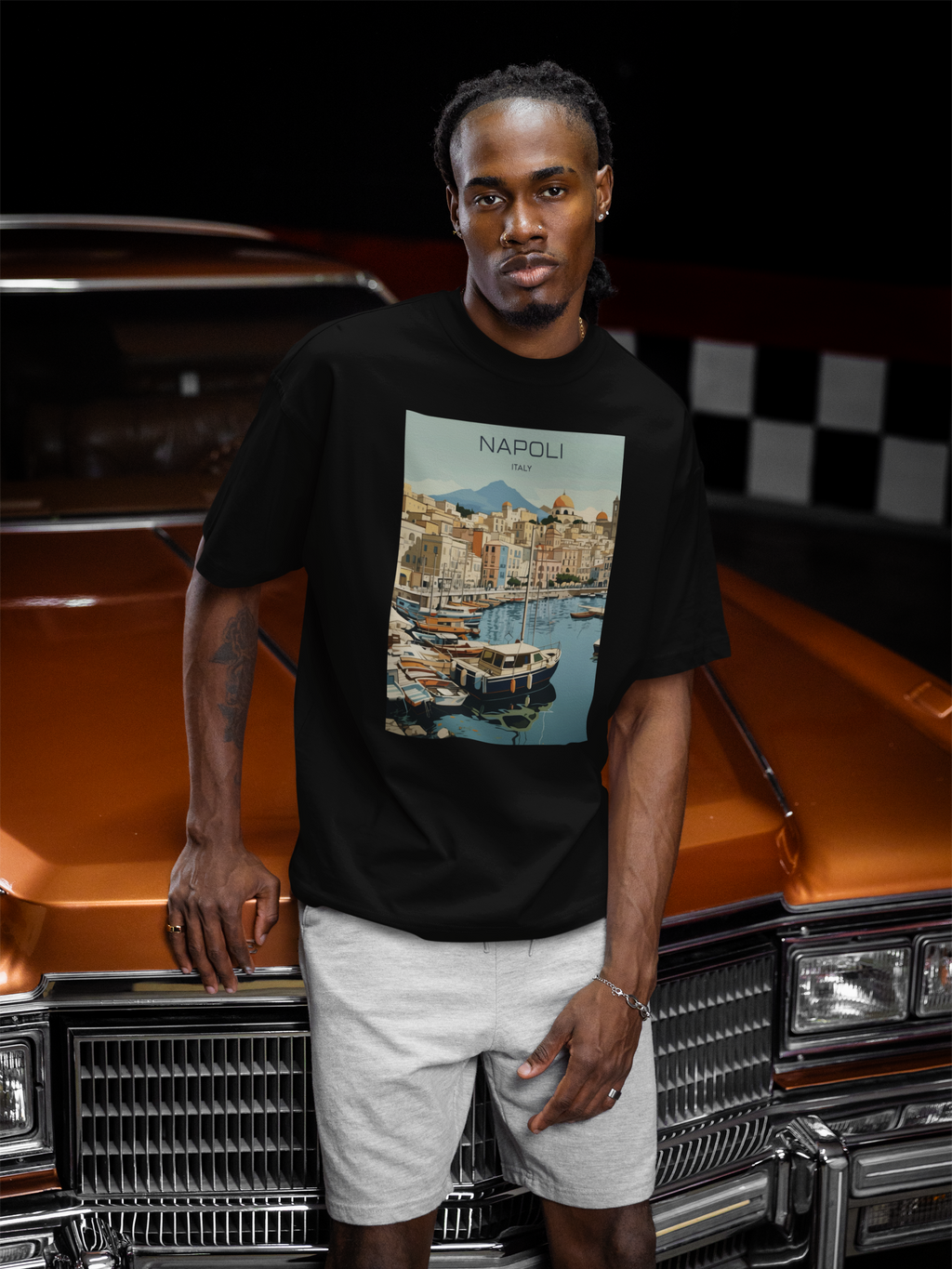 Napoli Unisex Terry Oversized Tee