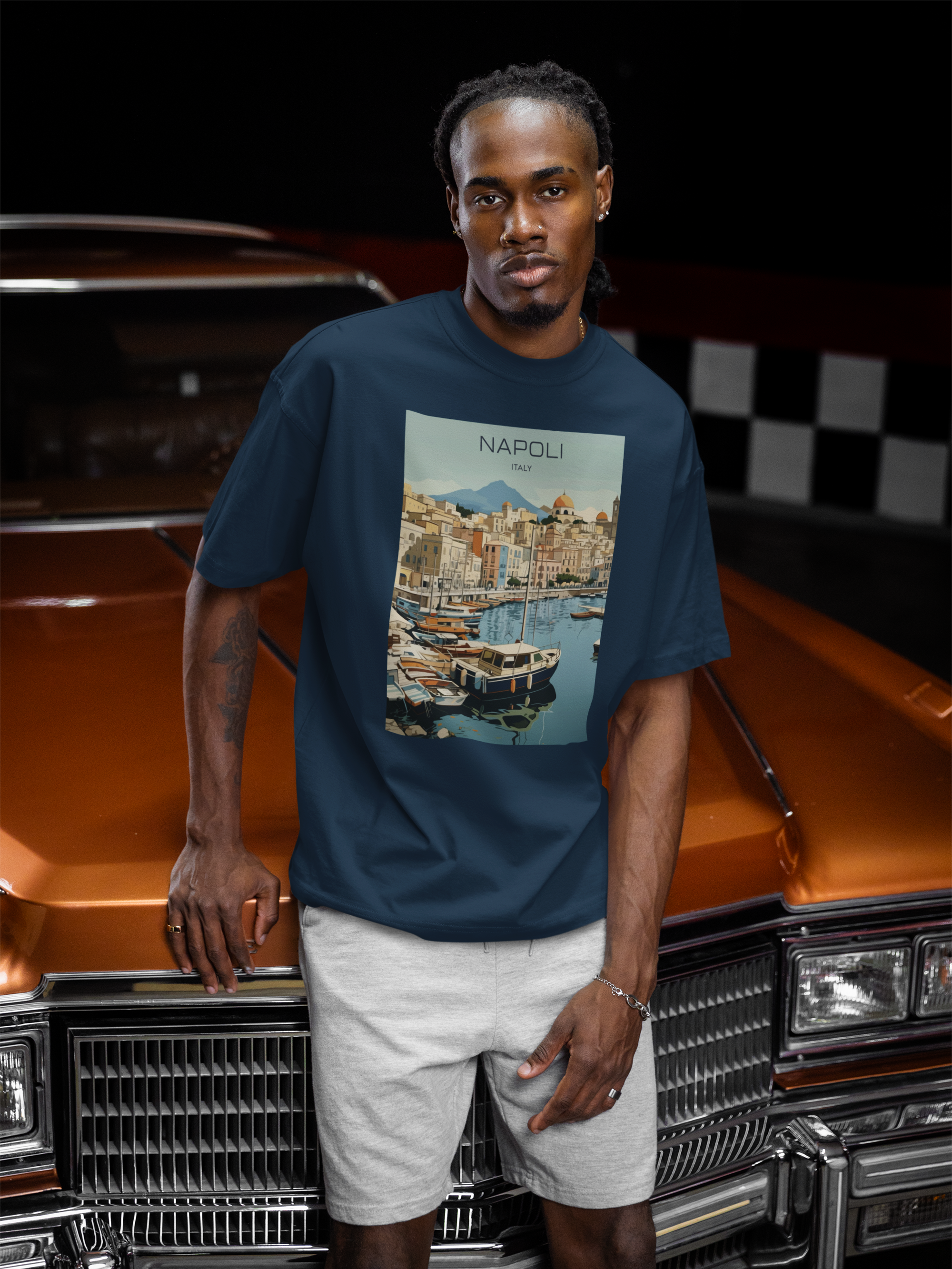 Napoli Unisex Terry Oversized Tee