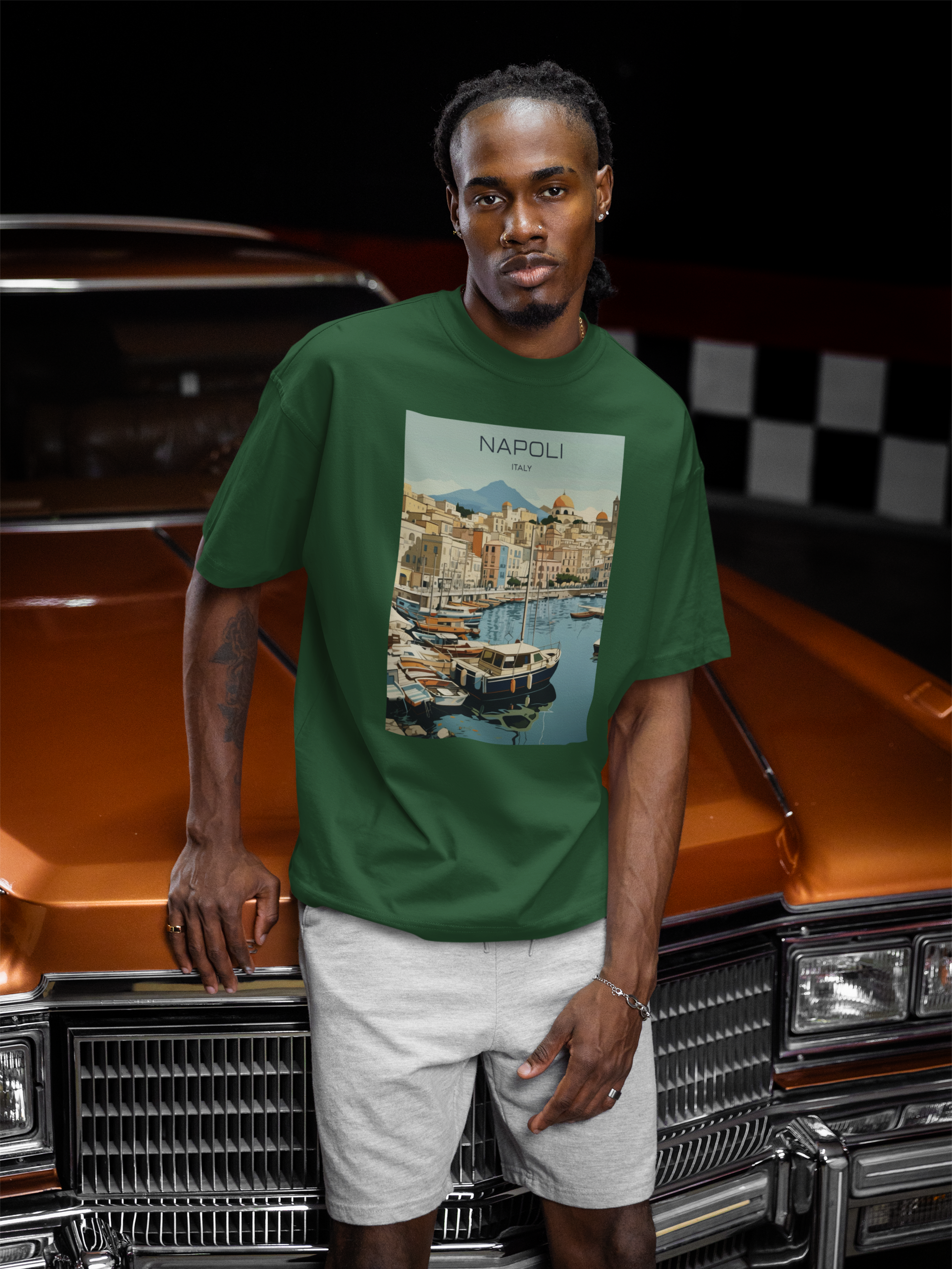Napoli Unisex Terry Oversized Tee