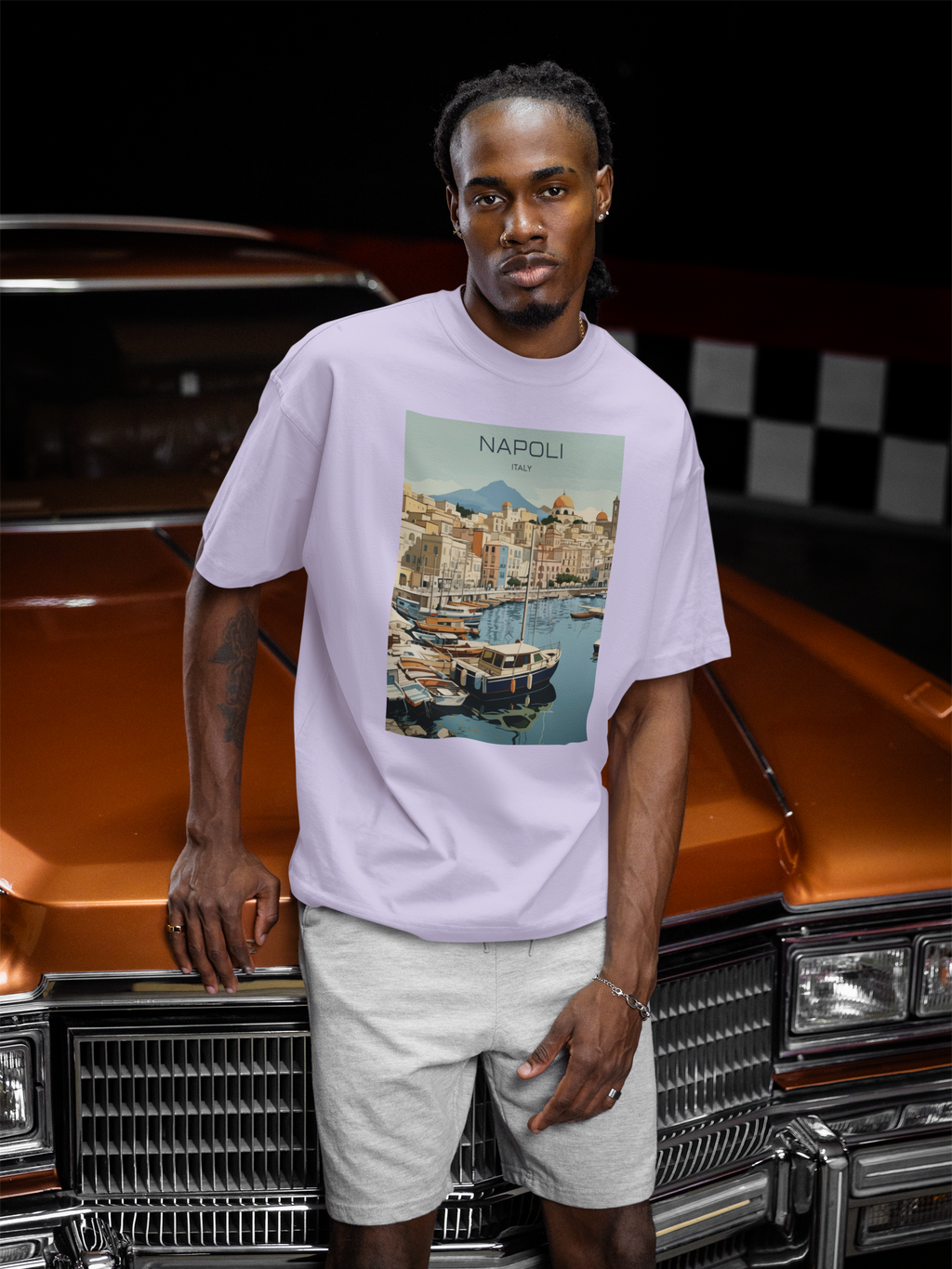 Napoli Unisex Terry Oversized Tee