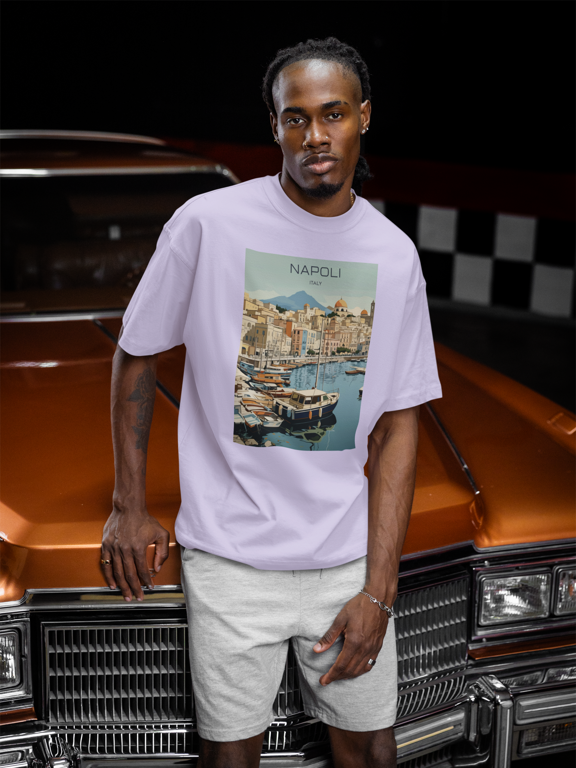 Napoli Unisex Terry Oversized Tee