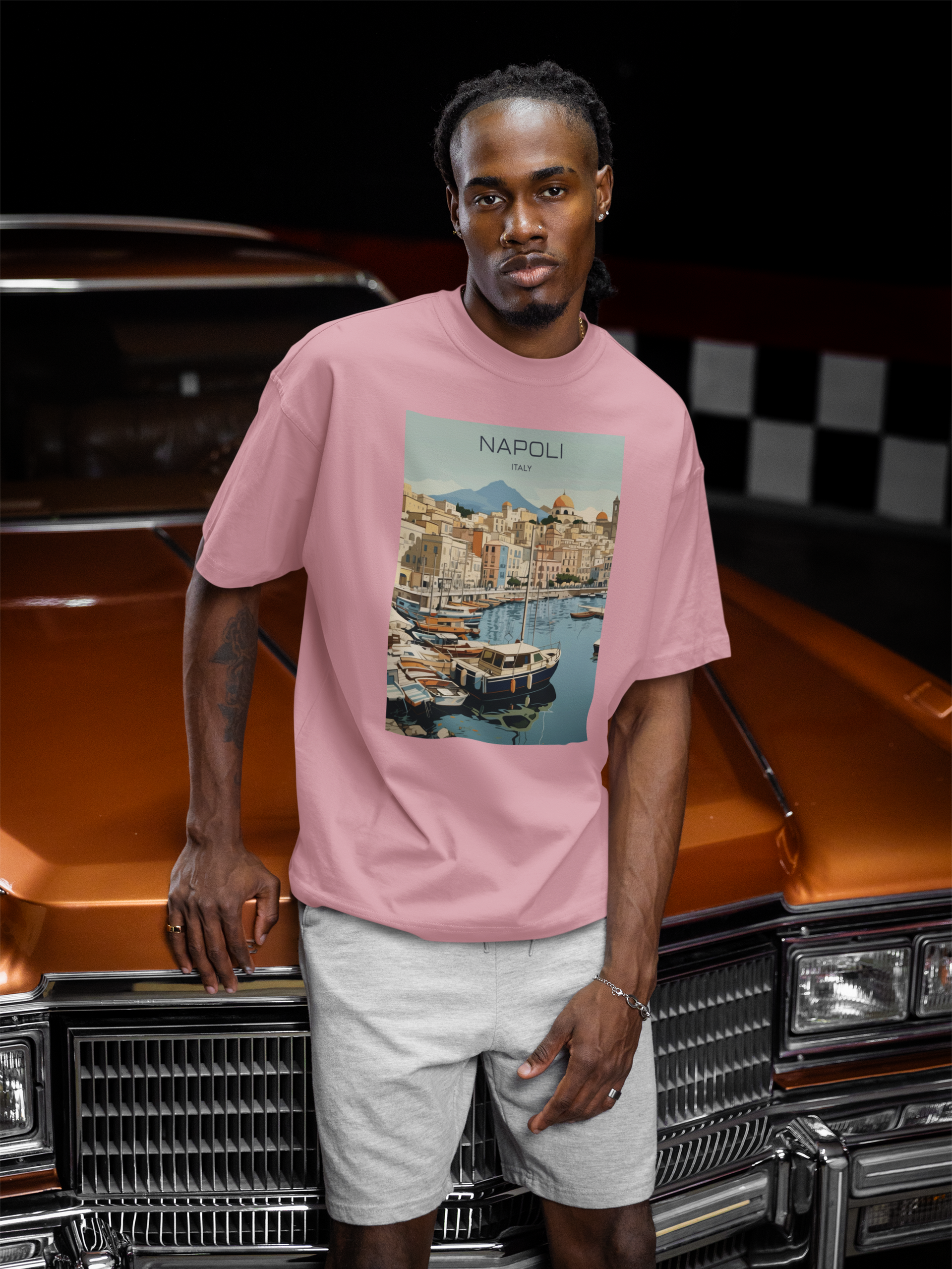Napoli Unisex Terry Oversized Tee – Evoq Xchange