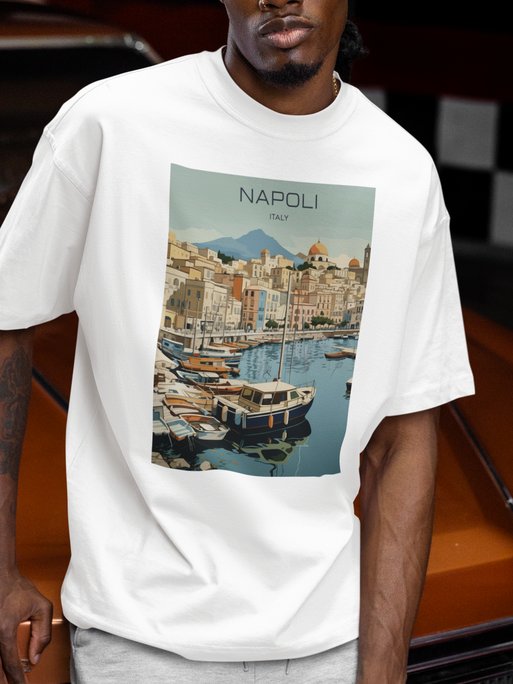 Napoli Unisex Terry Oversized Tee